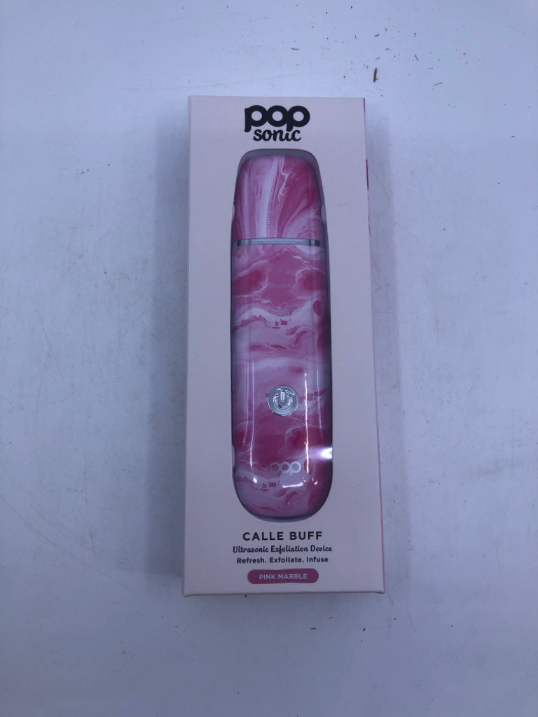 NIB ULTRASONIC EXFOLIATION DEVICE PINK MARBLE.