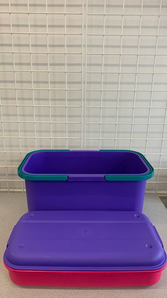 PURPLE CRAFT ORGANIZER.