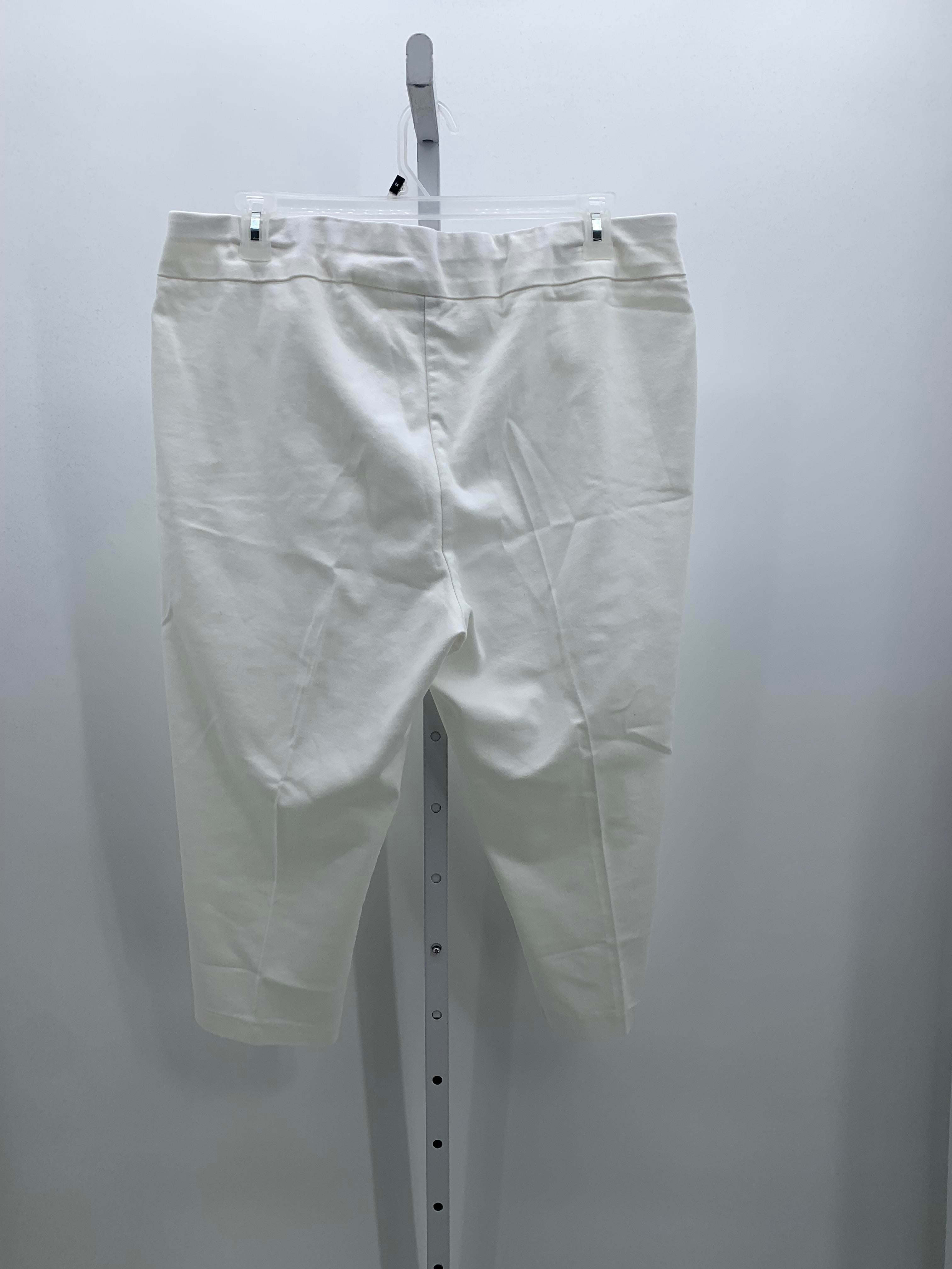 Croft & Barrow Size 18 W Womens Capri Pants
