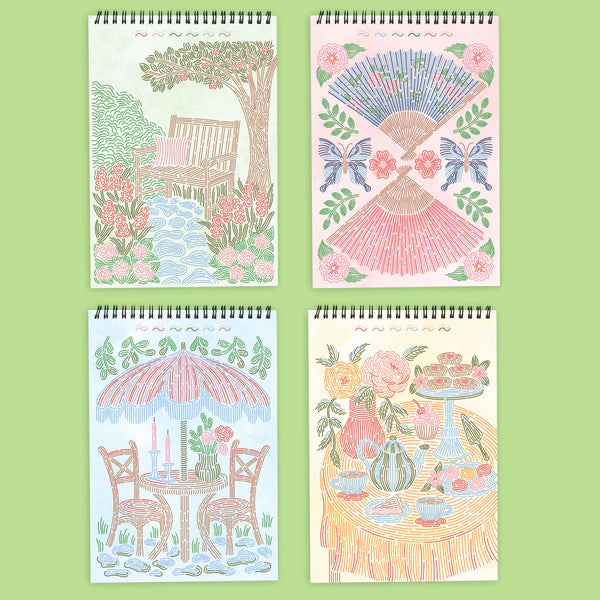 New FlowArt® - Trace-By-Line, Brunch in Bloom