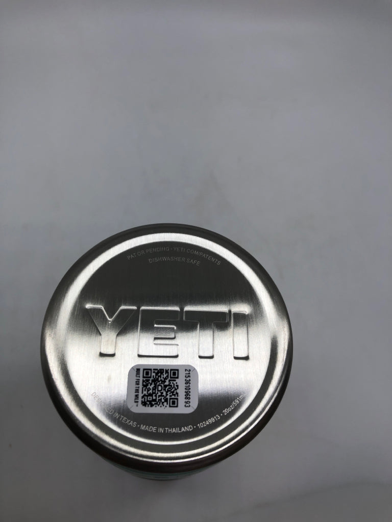 NWT TEAL YETI TUMBLER.