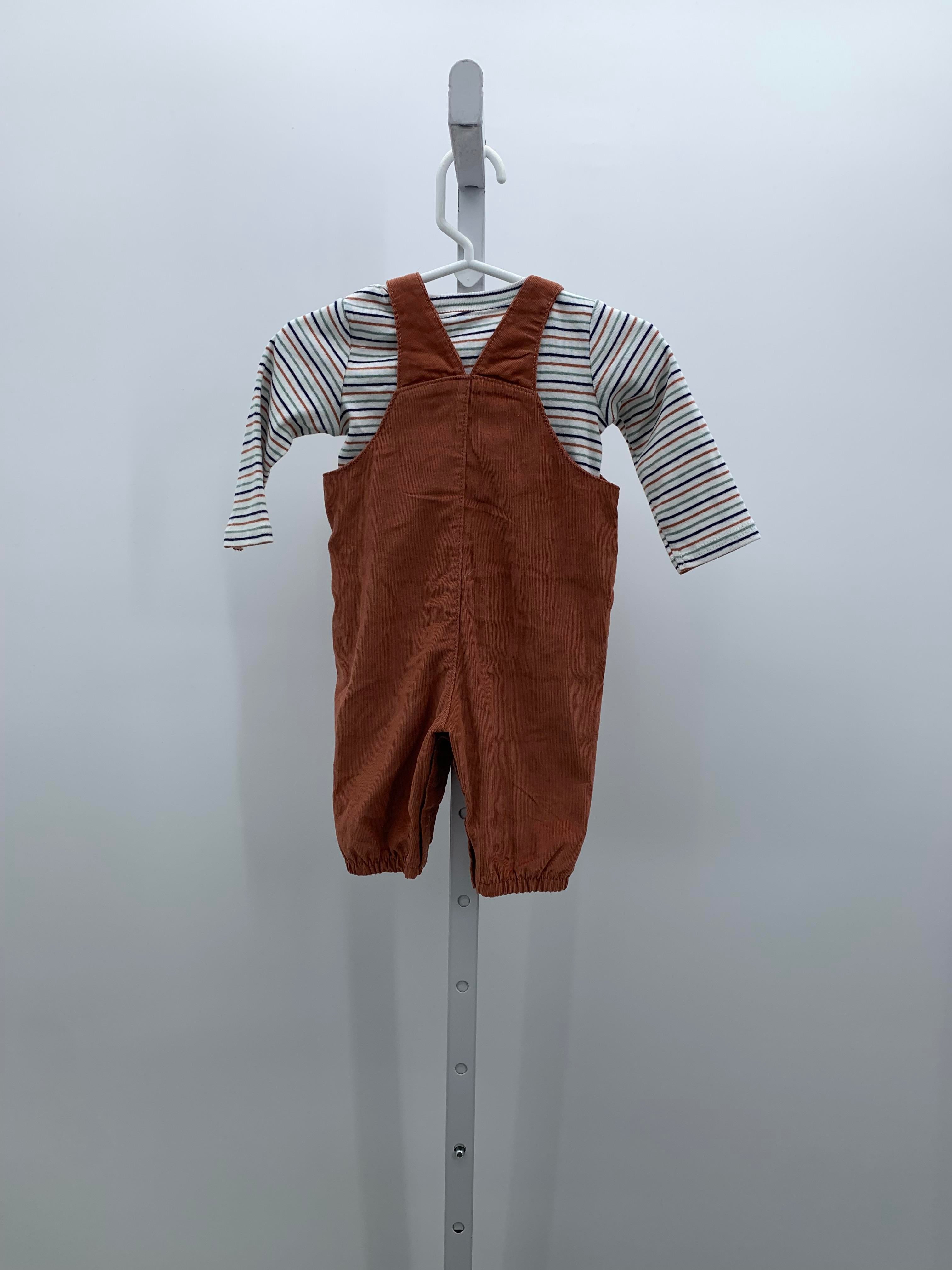 STRIPES SHIRT CORDUROY TURKEY OVERALLS