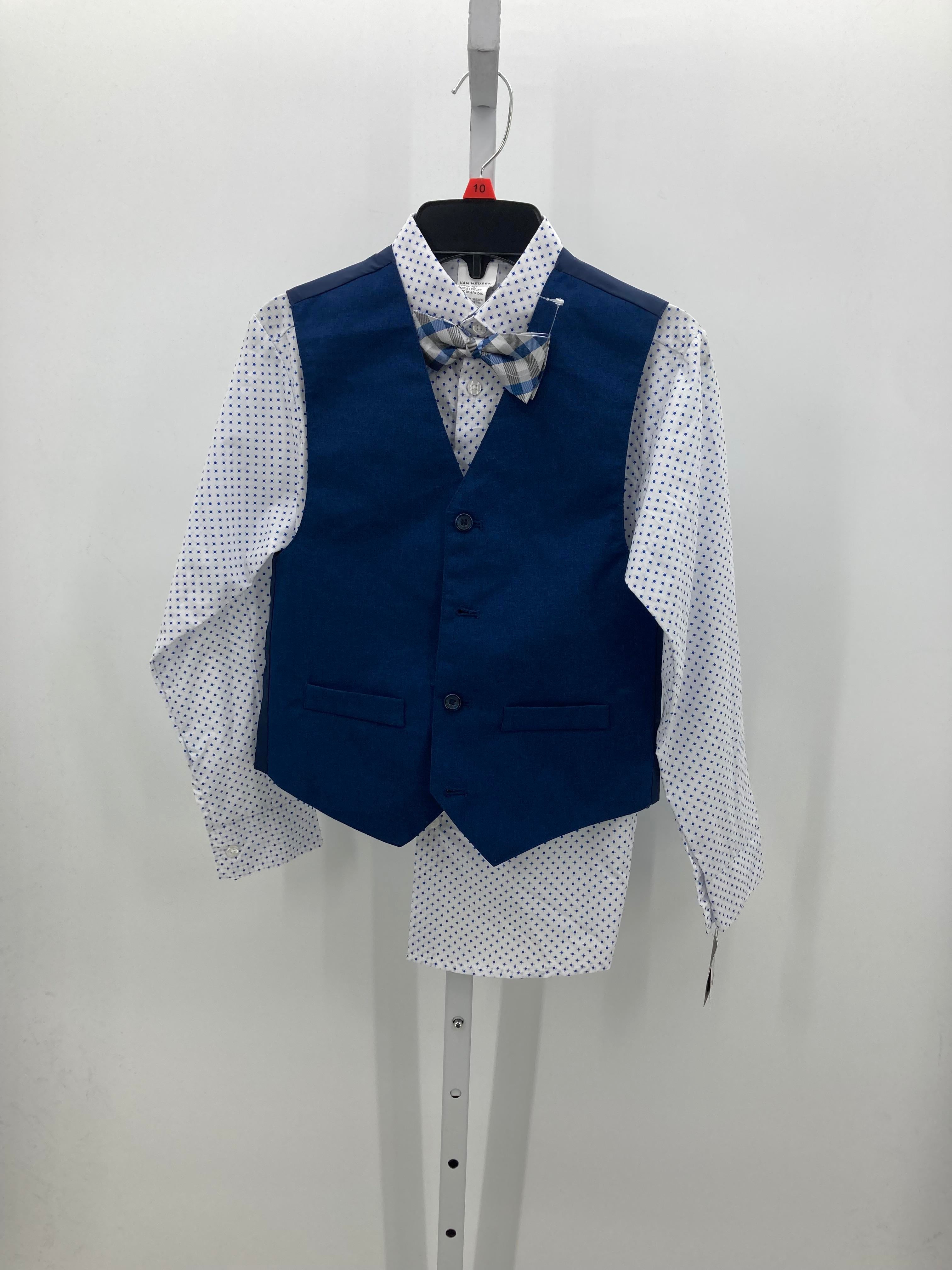 NEW POLKA DOTS SHIRT VEST AND BOW TIE.