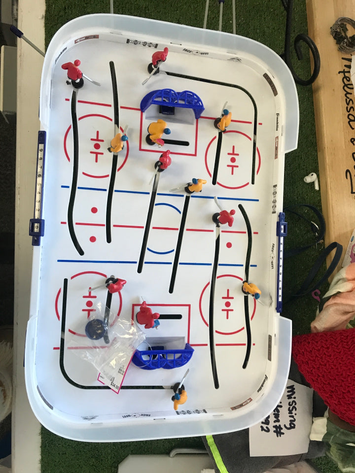 Franklin Sports Table Top Rod Hockey Game Set *1 PUCK INCLUDED*