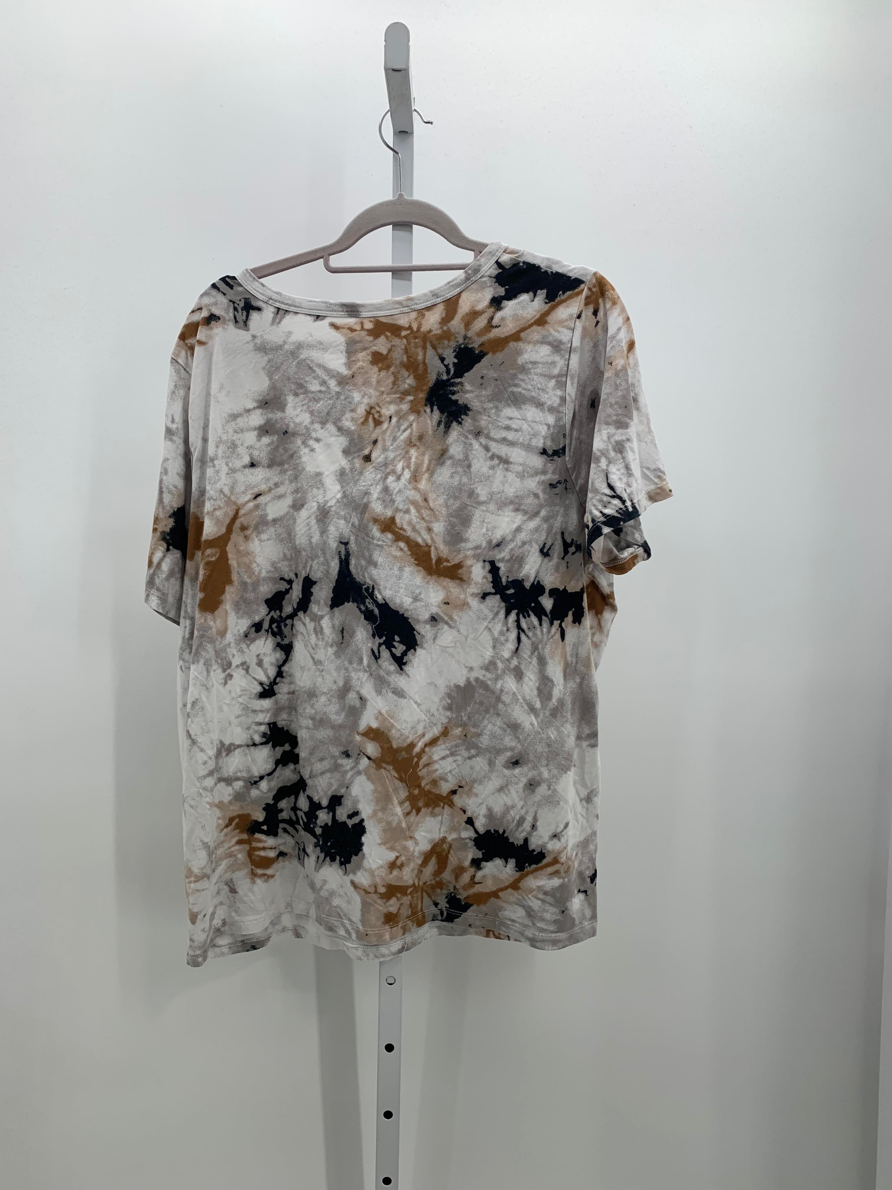 Size 2X Womens Short Sleeve Shirt