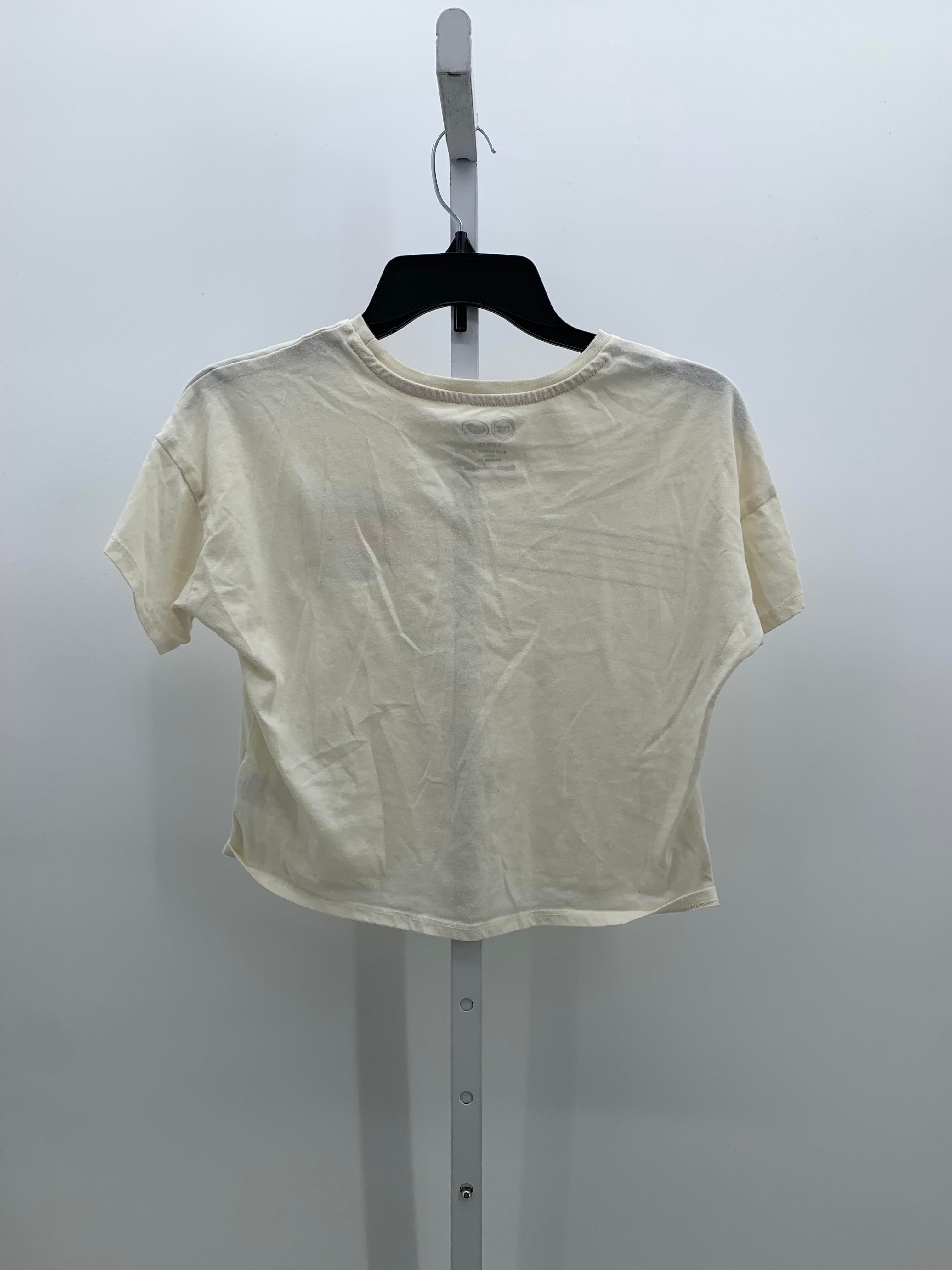 Wonder Nation Size 10-12 Girls Short Sleeve Shirt