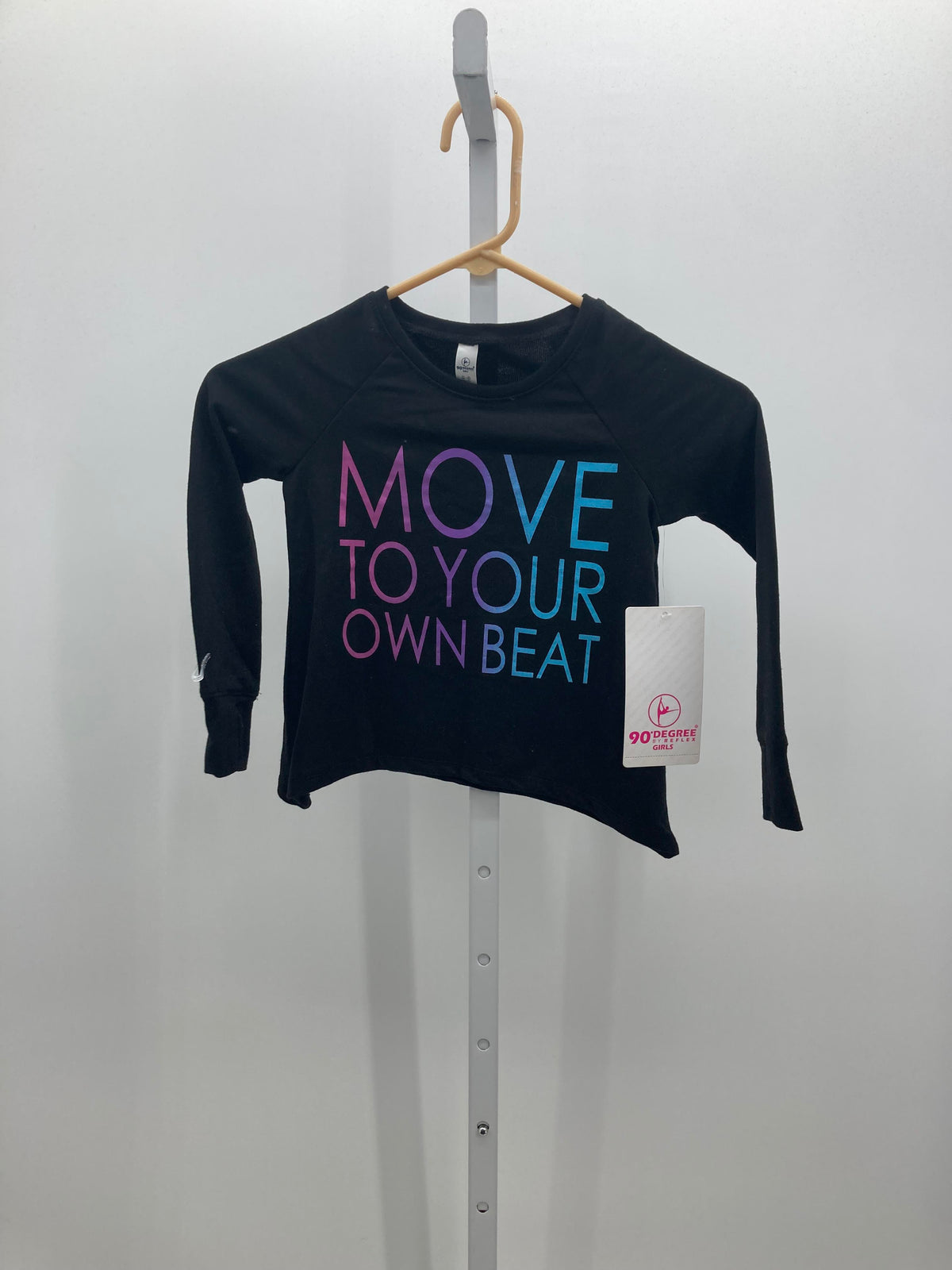 90 degree Size 5-6 Girls Long Sleeve Shirt