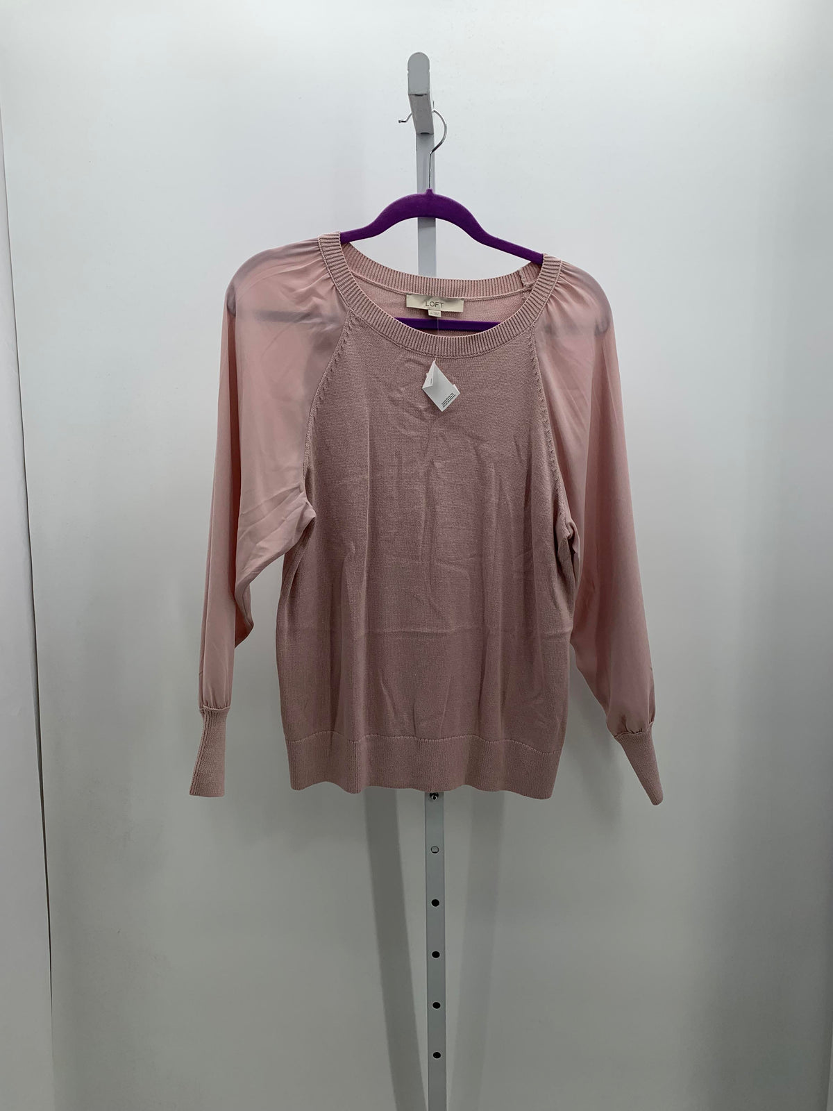 Loft Size Medium Misses Long Slv Sweater