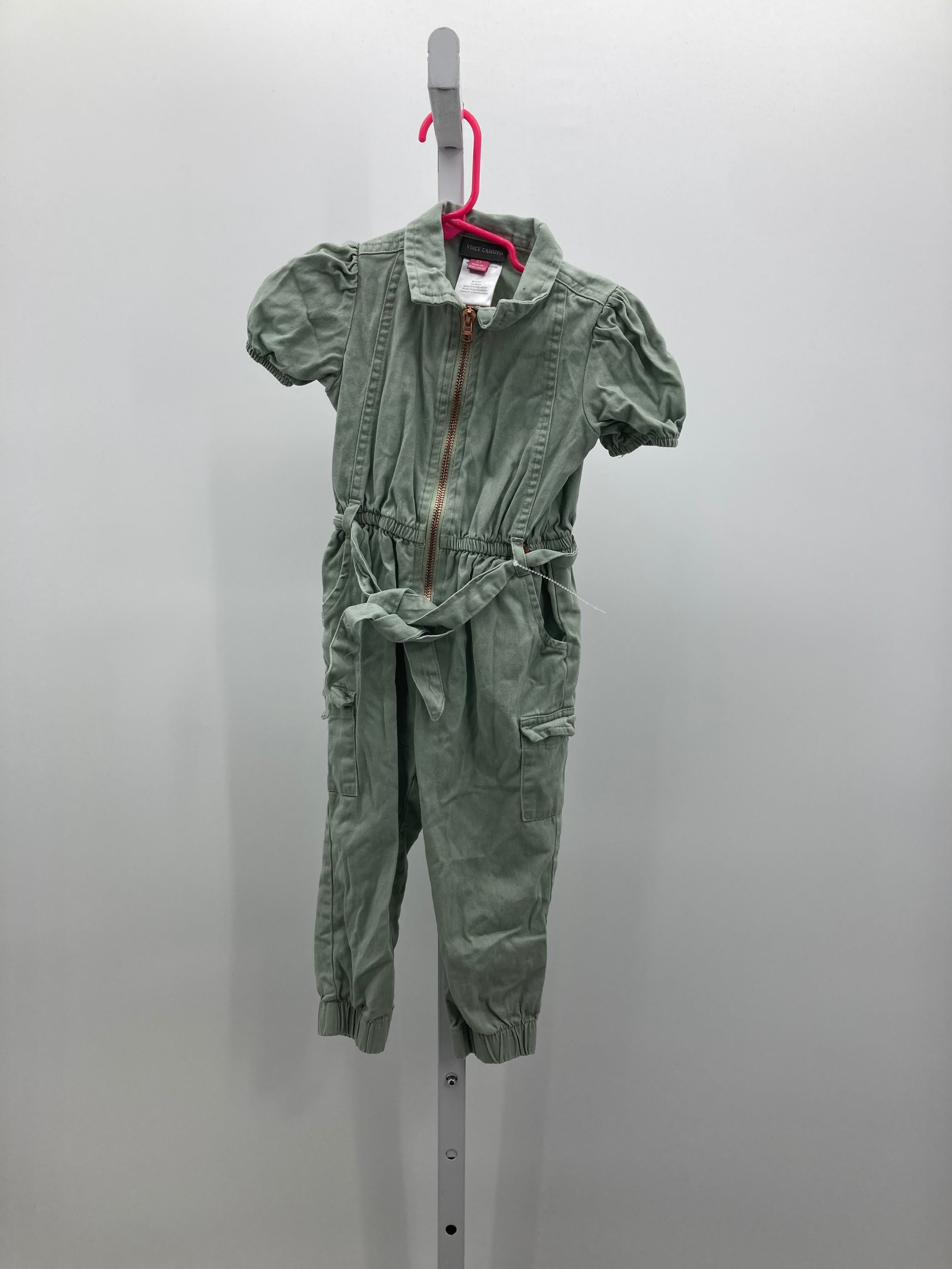Vince Camuto Size 2T Girls Short Slv. Romper