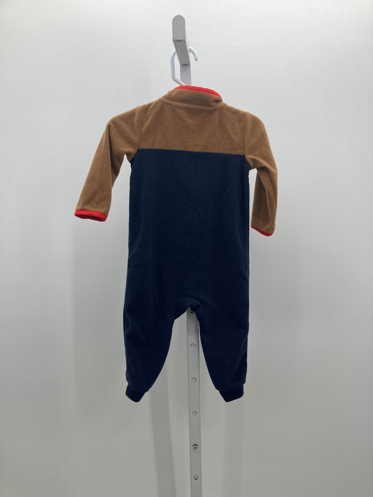 NAVY ZIP FLECE