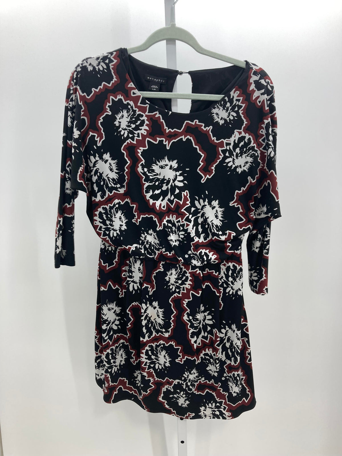 Metaphor Size Large Misses 3/4 Sleeve Dress
