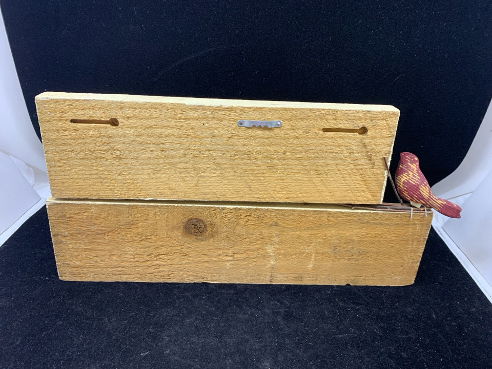 "SEASON'S BLESSINGS" DISTRESSED WOOD SIGN.