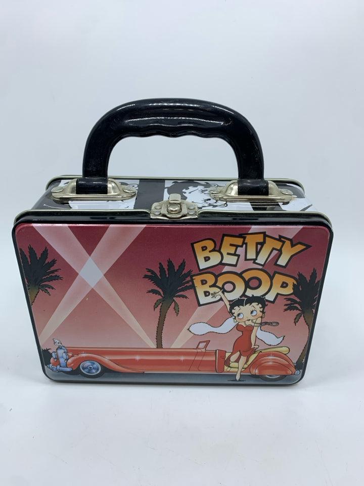 BETTY BOOP TIN LUNCH BOX.