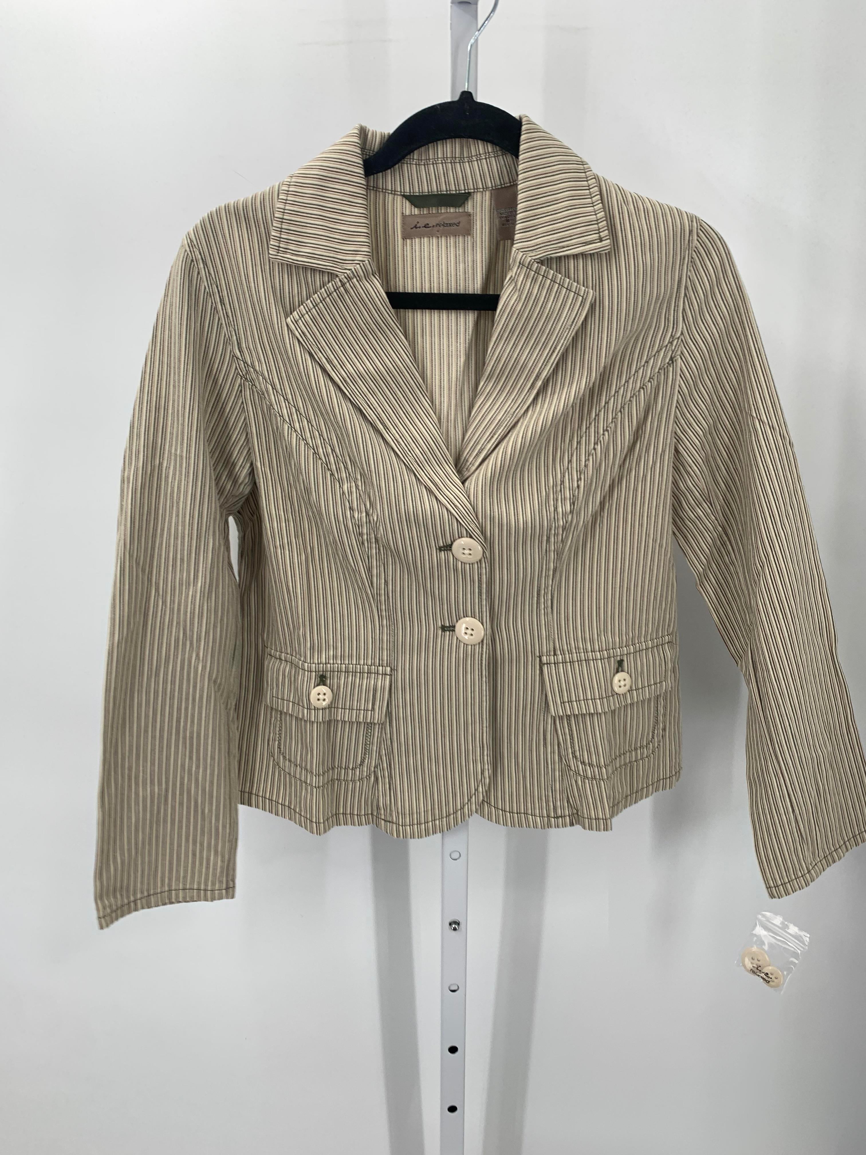 i.e. Size Medium Misses Blazer