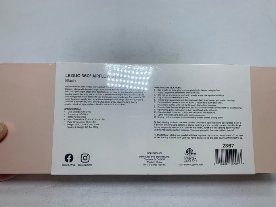 L’Ange Hair Le Duo Standard 360° Airflow Styler