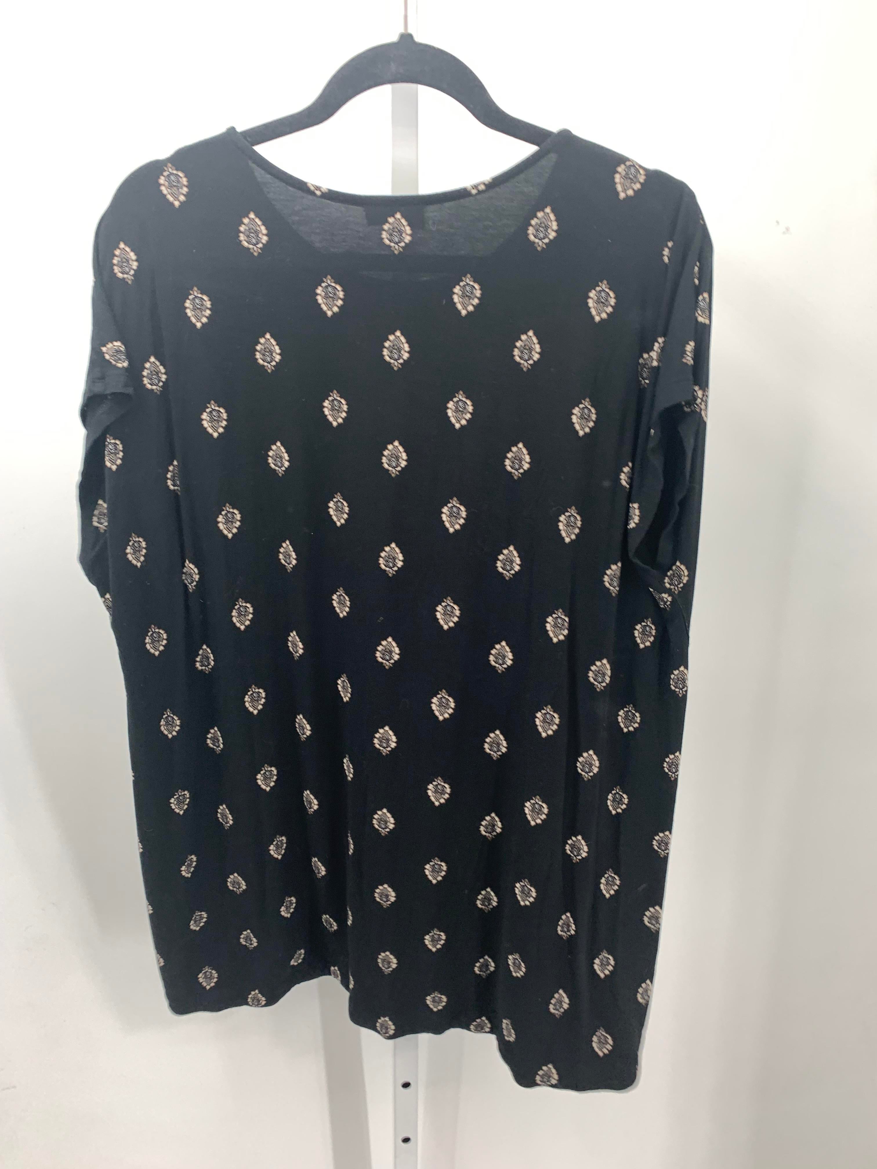 J-Jill Size Extra Large Misses Short Sleeve Shirt
