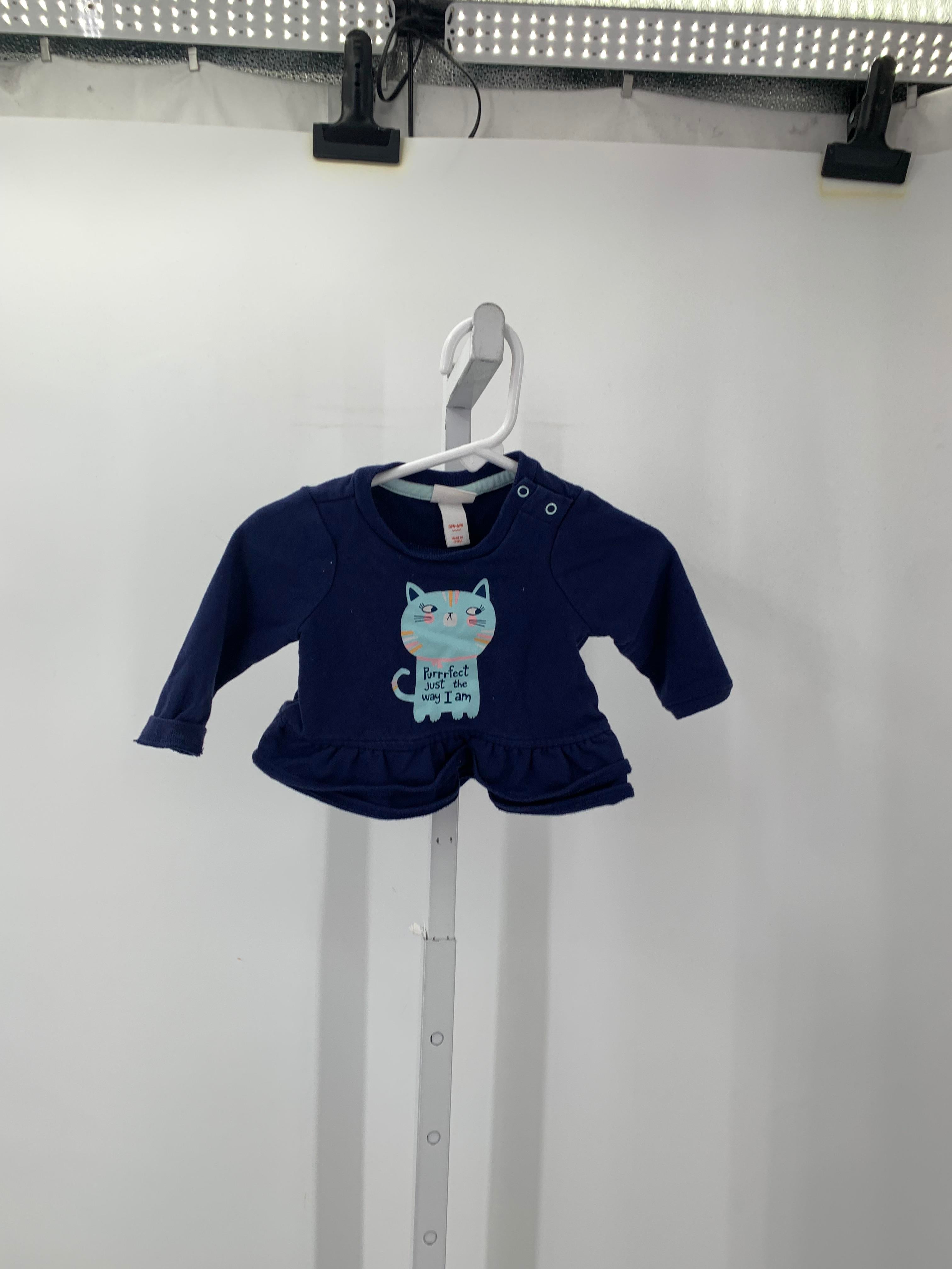Cat & Jack Size 3-6 Months Girls Long Sleeve Shirt