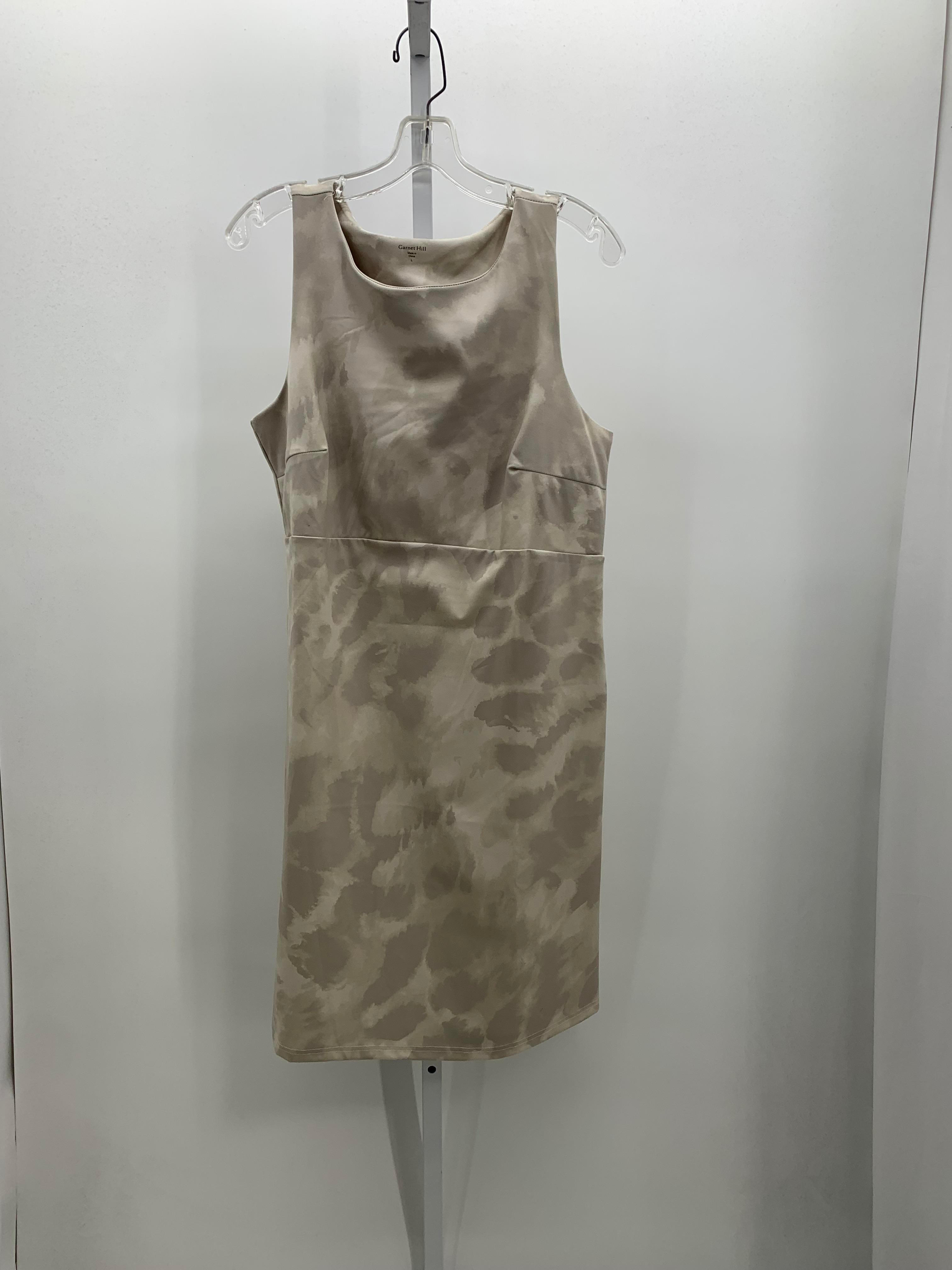 Garnet Hill Size Large Misses Sleeveless Dress