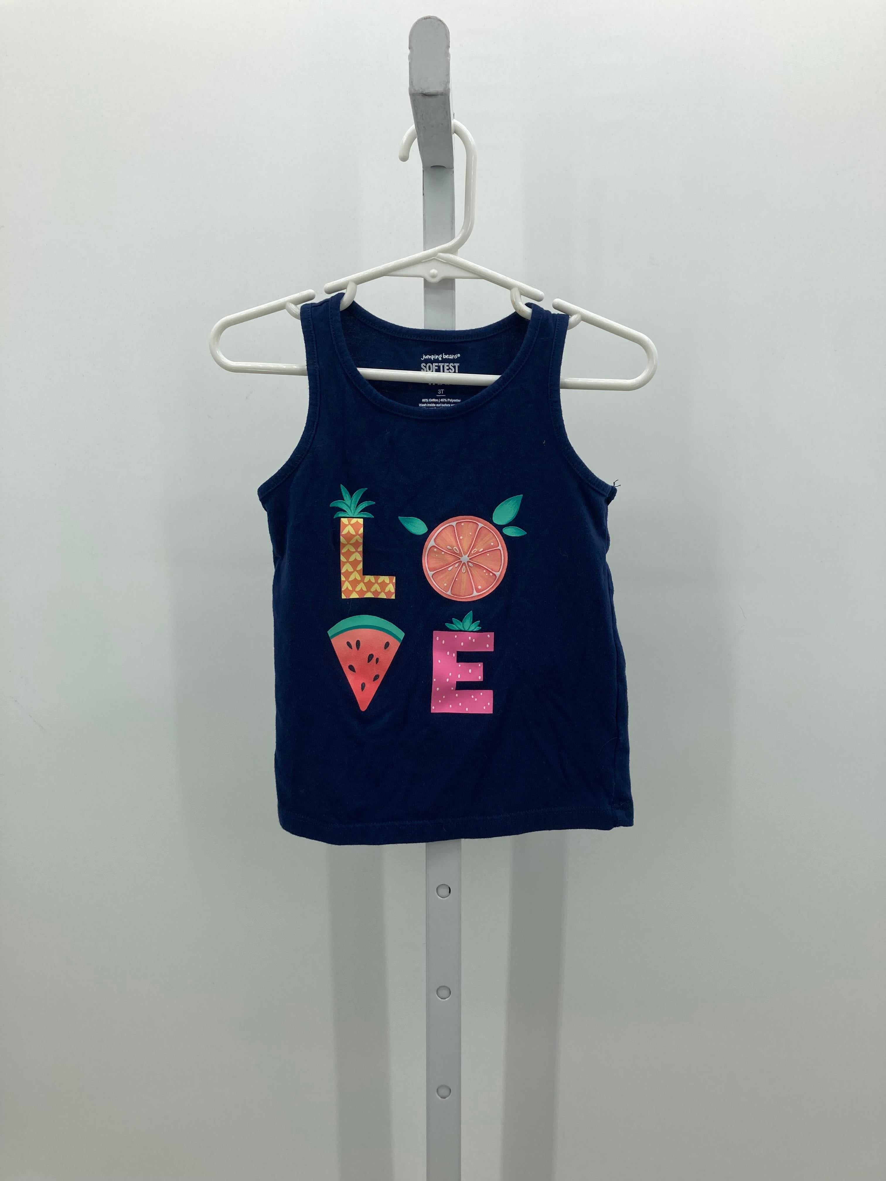 Jumping Beans Size 3T Girls Tank