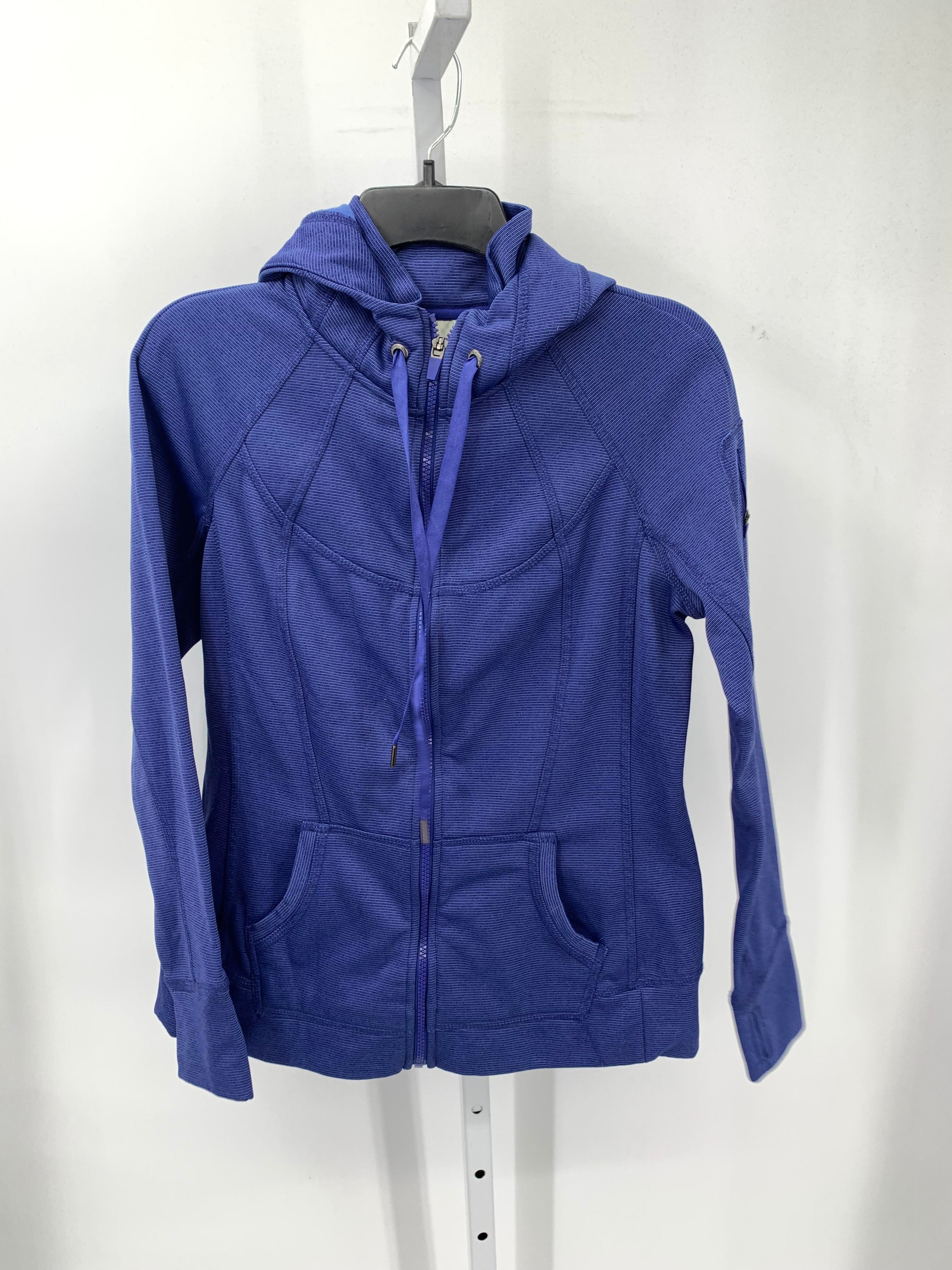 Tangerine Size Medium Misses Sweat Jacket