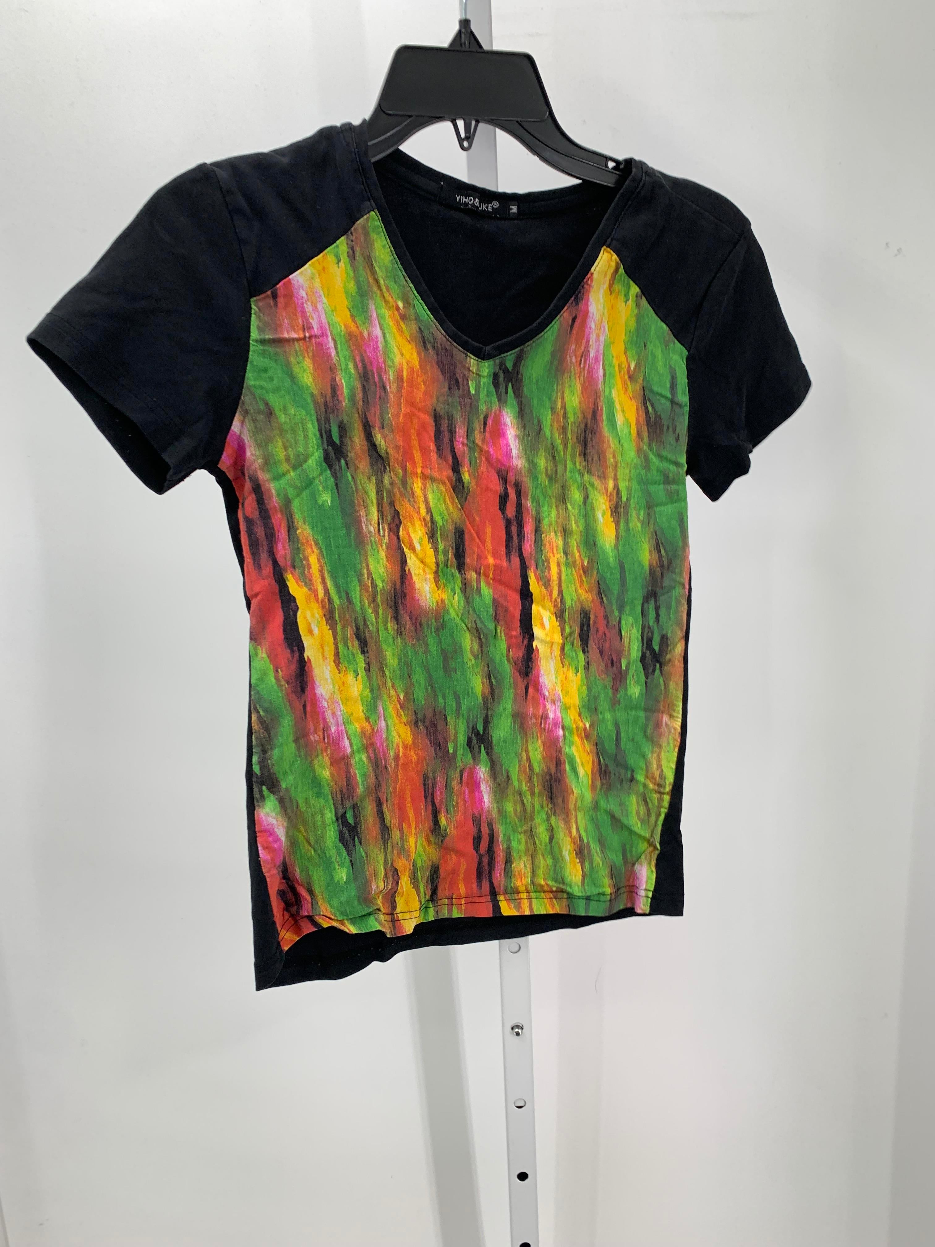 Size Extra Large Misses Short Sleeve Shirt