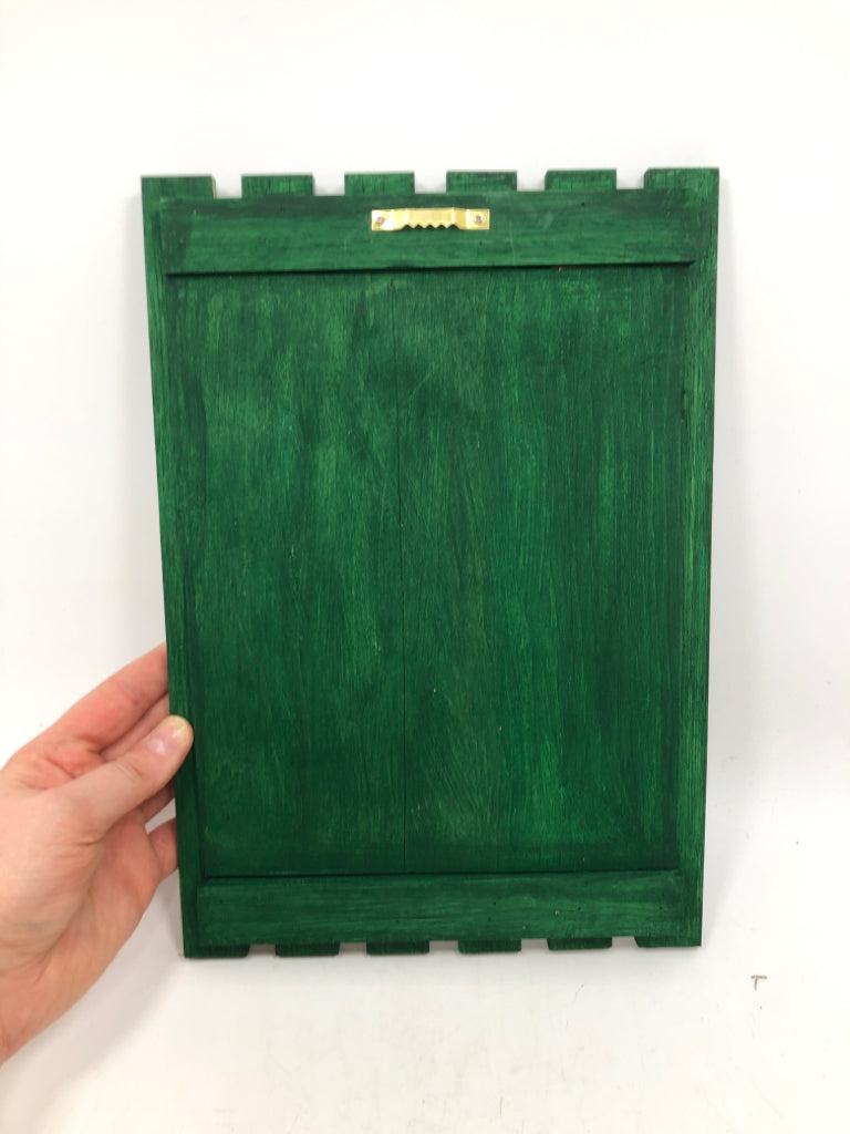 GREEN FOREST WATERFALL THEME WALL ART.