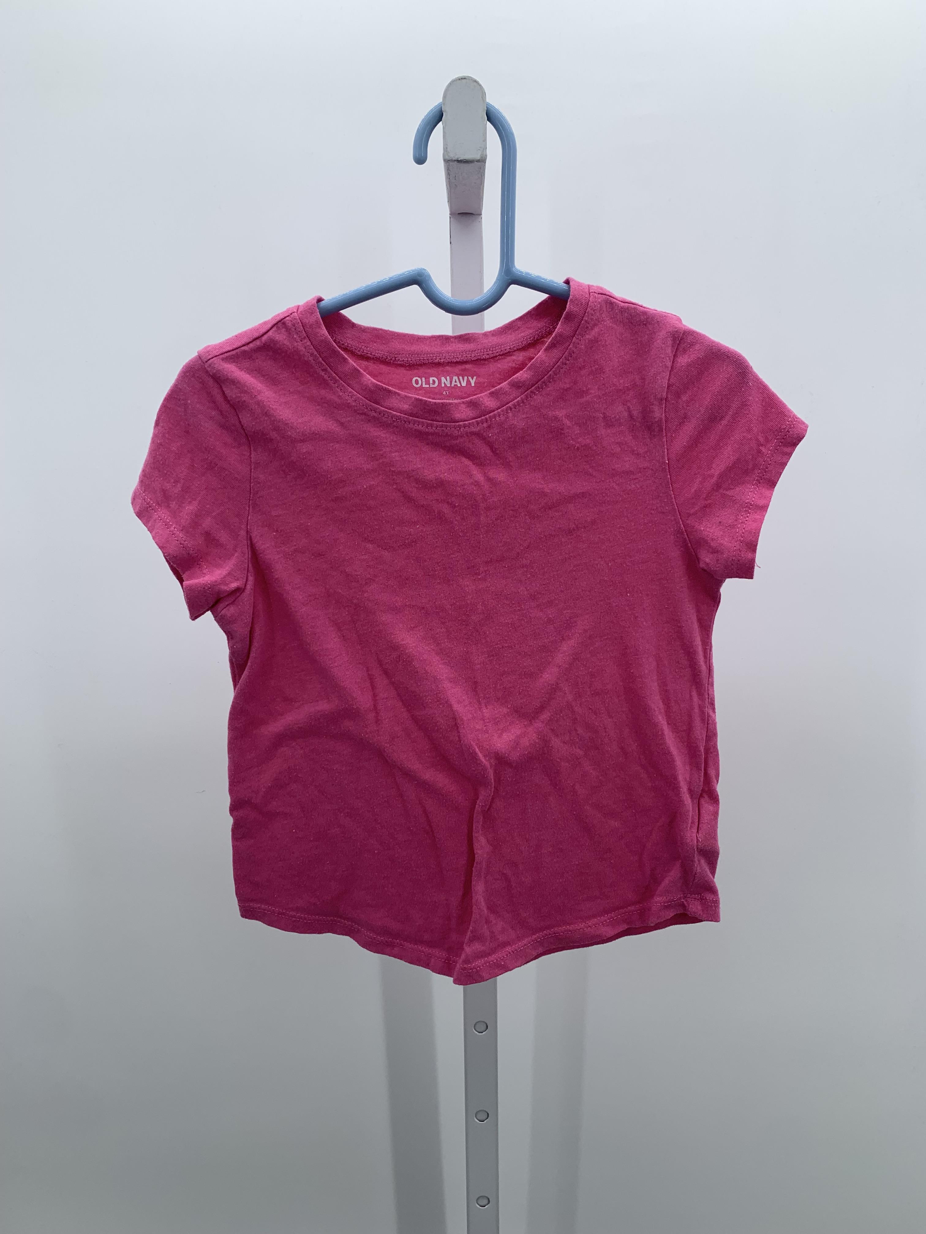 Old Navy Size 4T Girls Short Sleeve Shirt