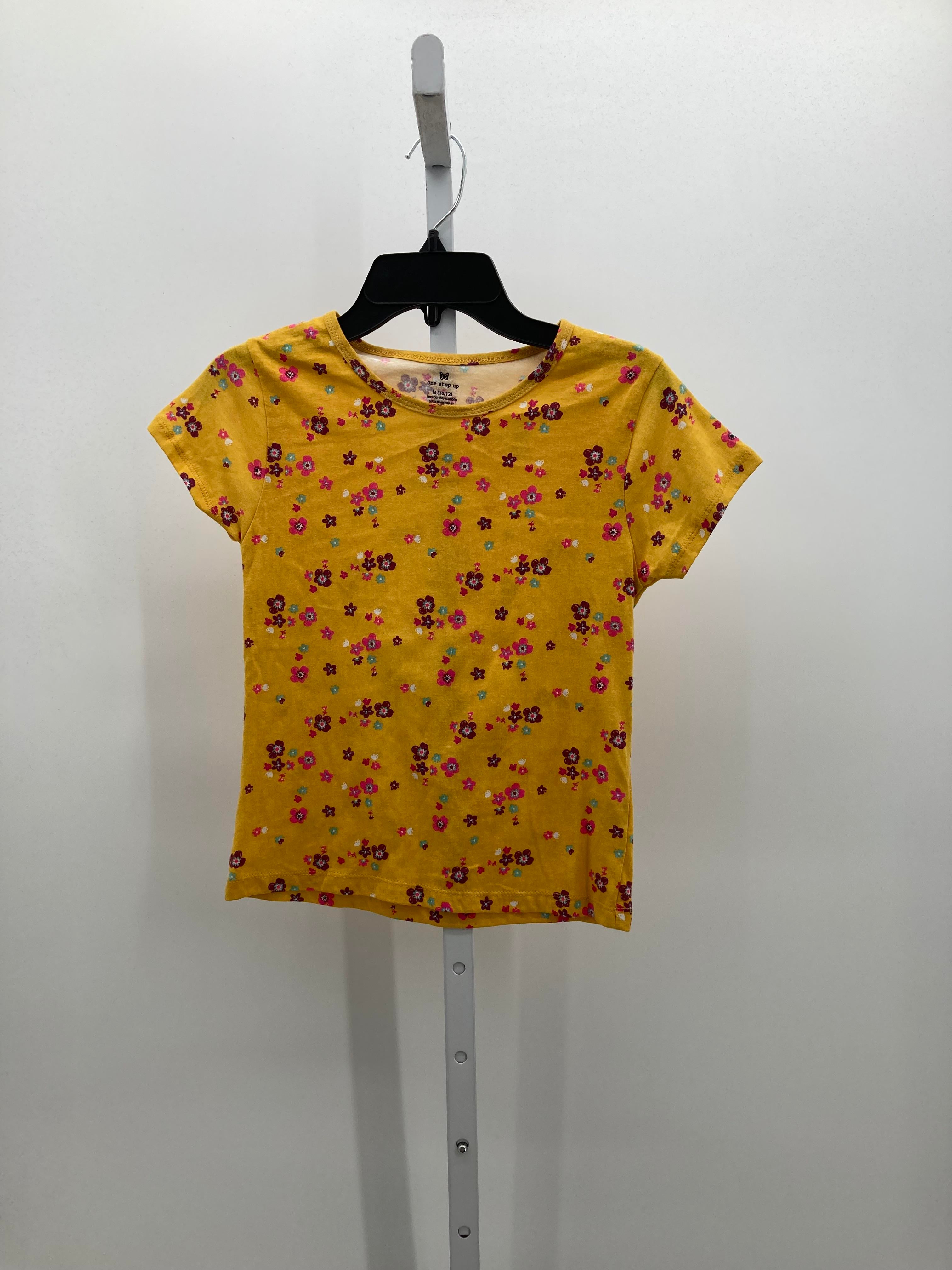 One Step Up Size 10-12 Girls Short Sleeve Shirt