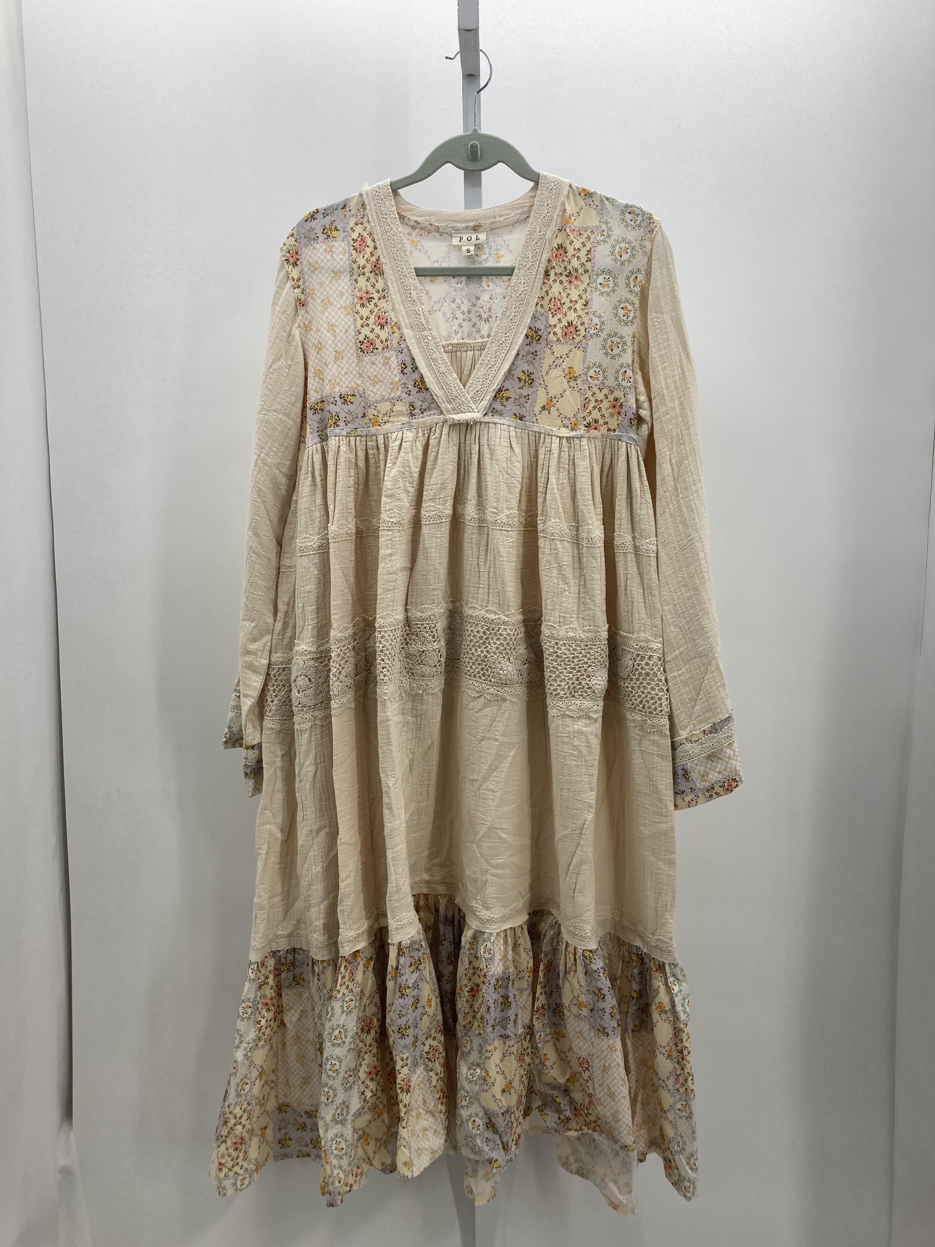 Size Small Misses Long Sleeve Dress