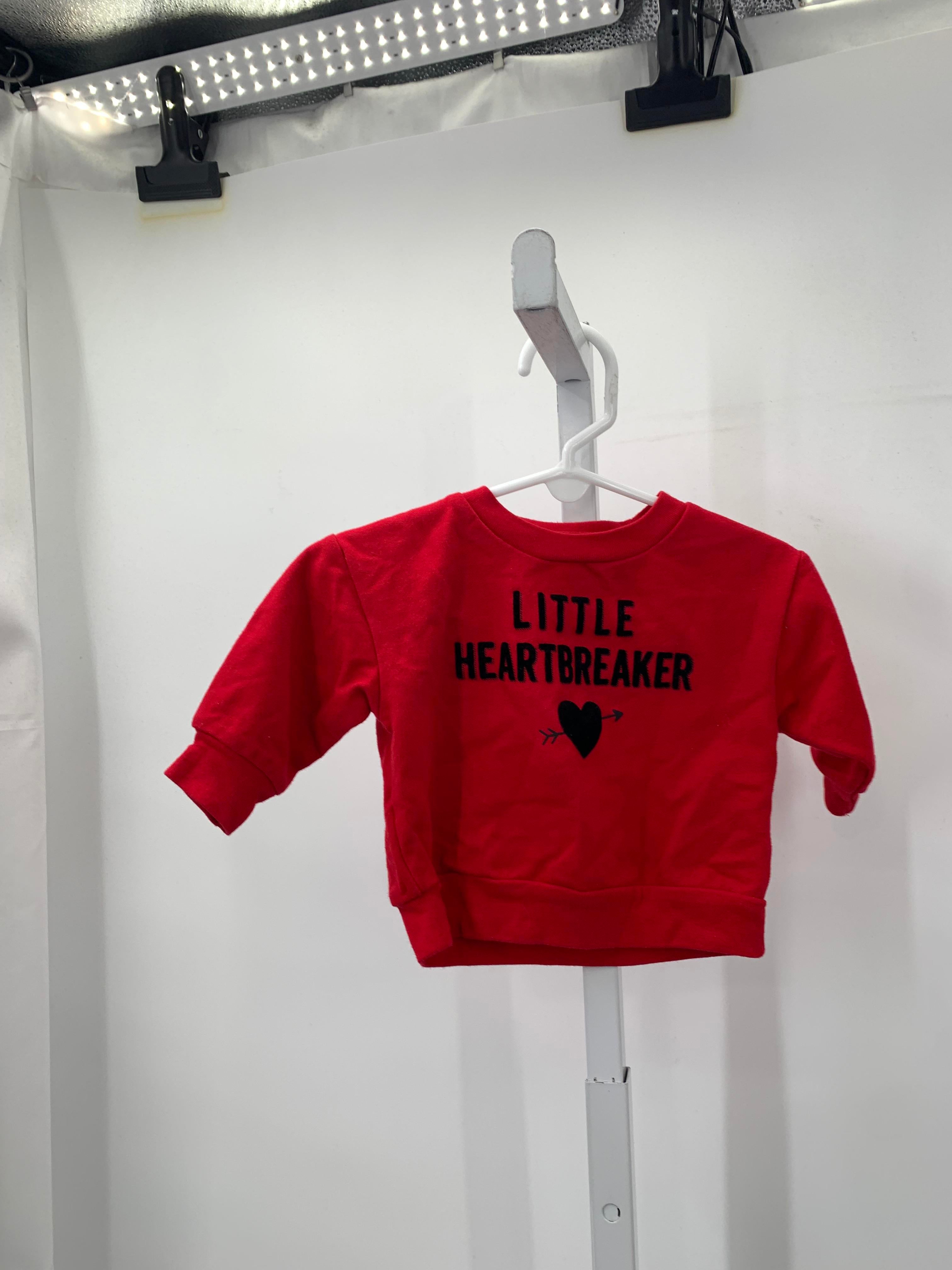 LONG SLV SHIRT LITTLE HEARTBREAKER