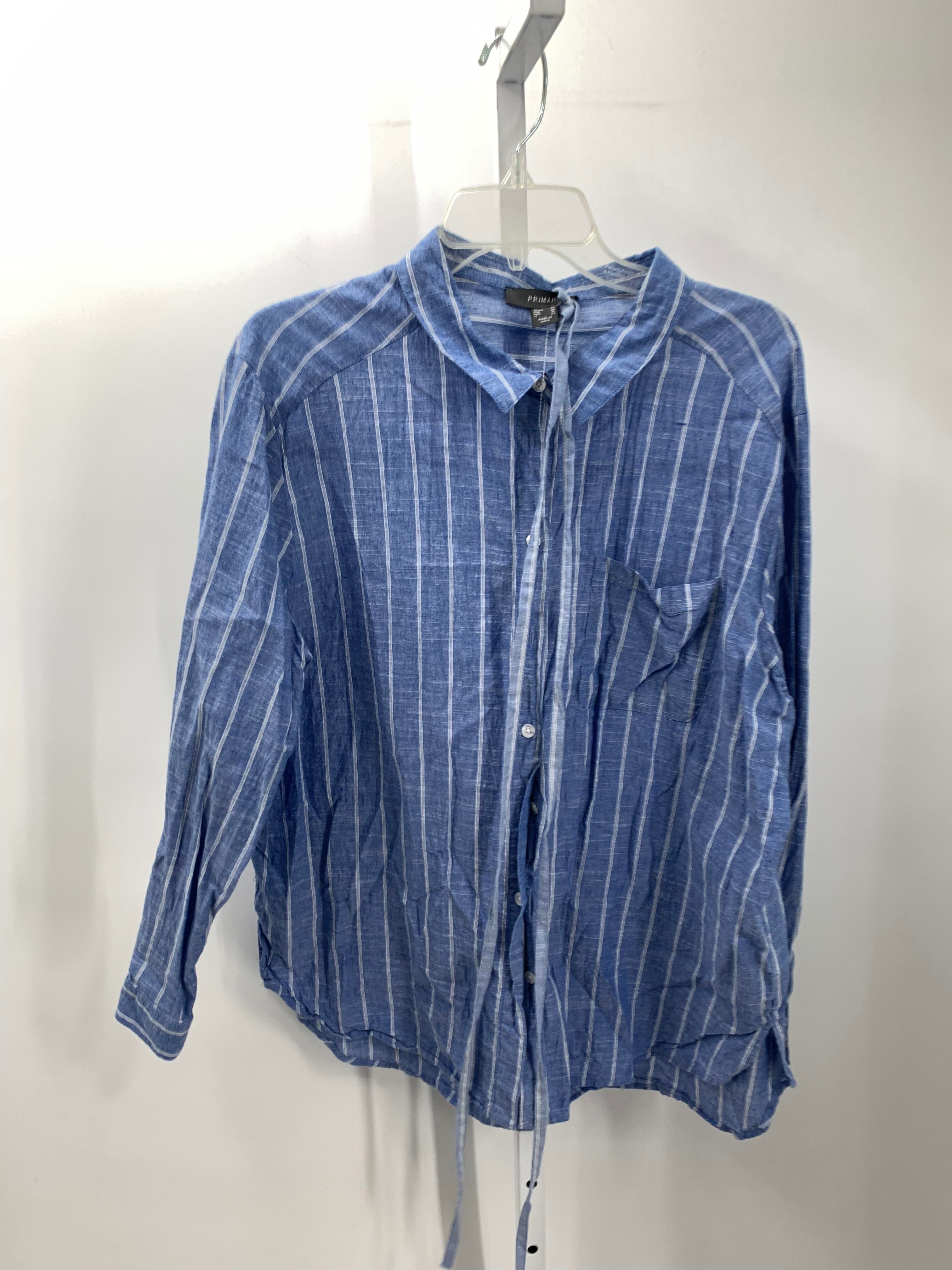 Primark Size 16 Misses Long Sleeve Shirt