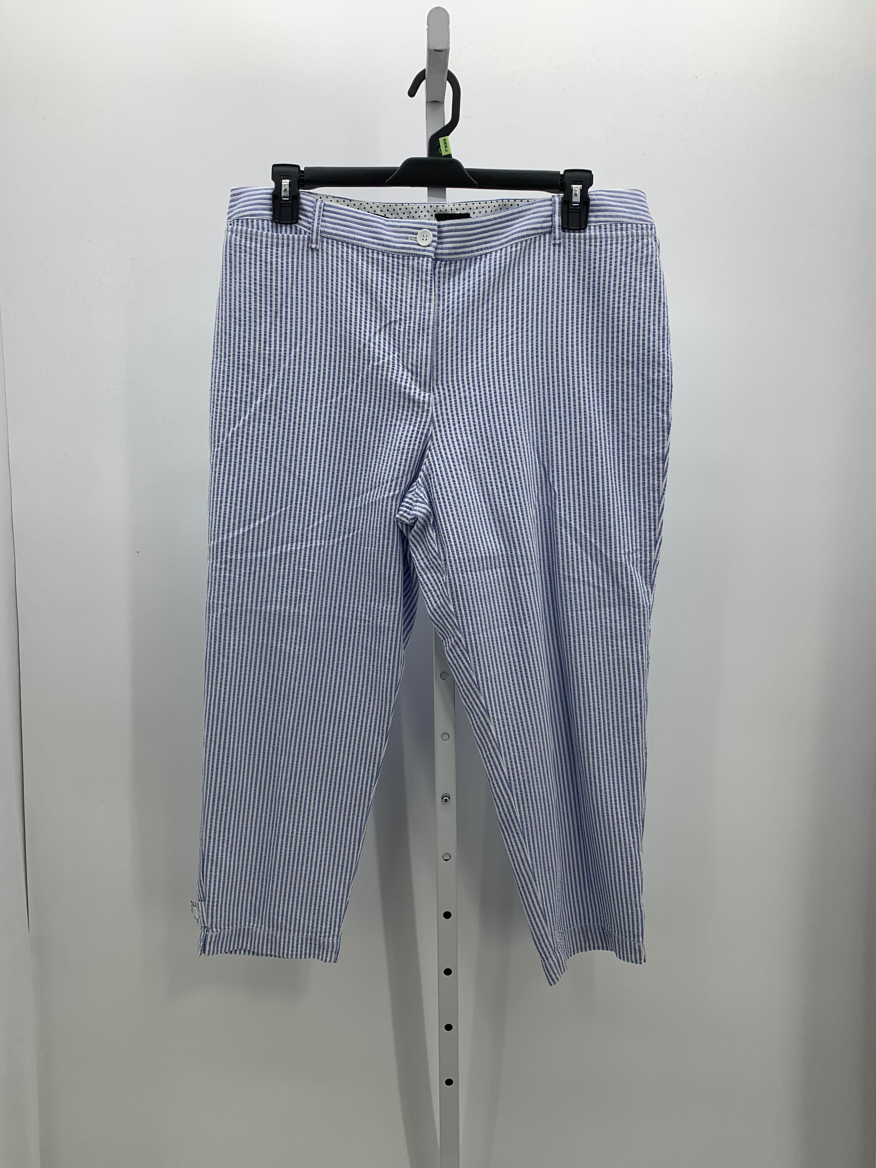 Talbots Size 16 Misses Cropped Pants