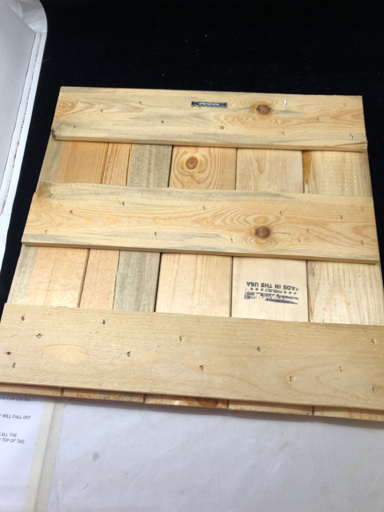 OUR FAMILY RECLAIMED WOOD WALL ART.