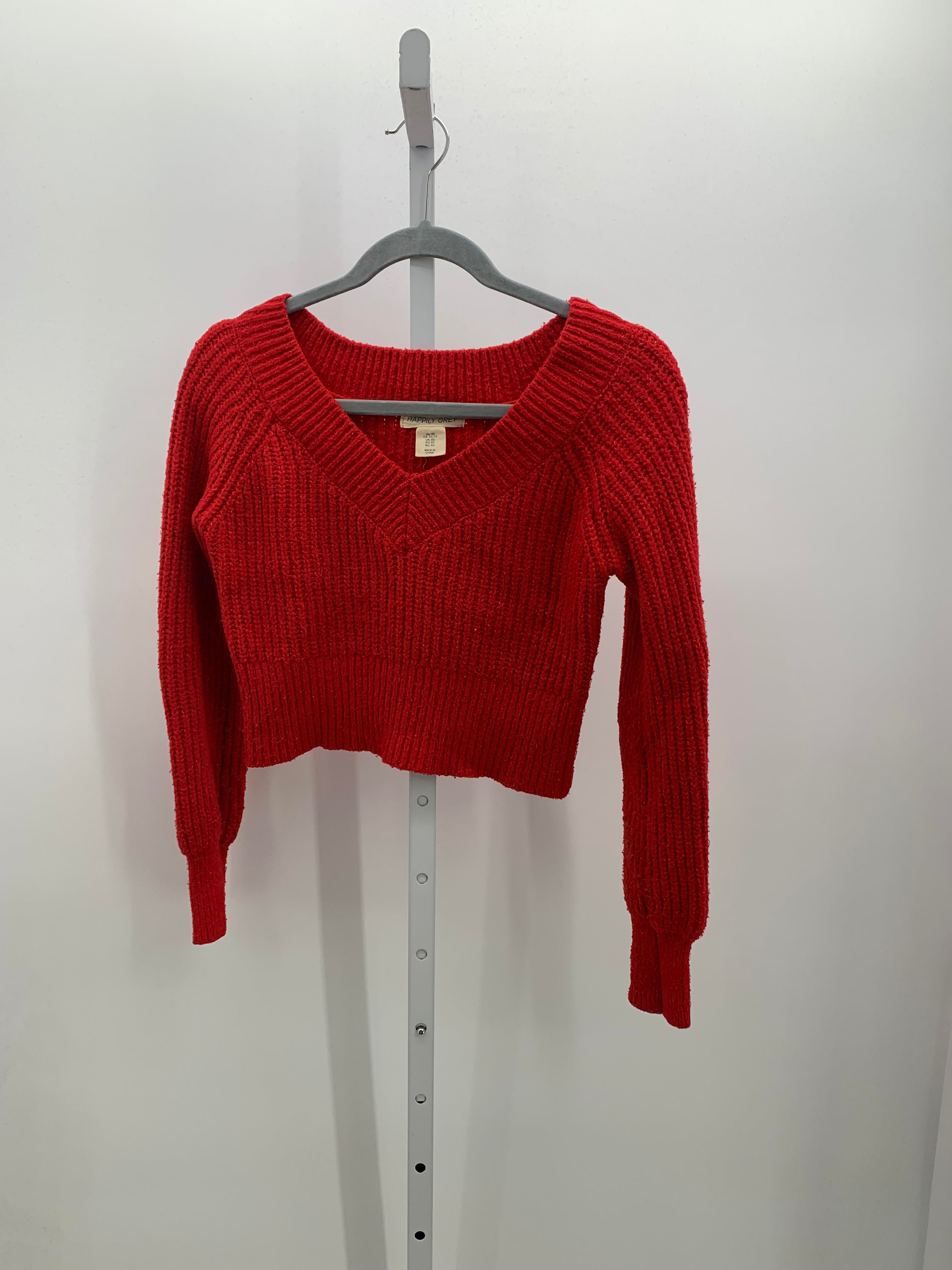 Size X Small Juniors Long Sleeve Sweater