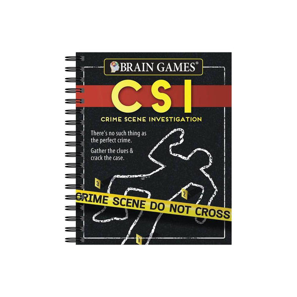 Brain Games - Crime Scene Investigation (Csi) Puzzles - Ltd Publications Interna