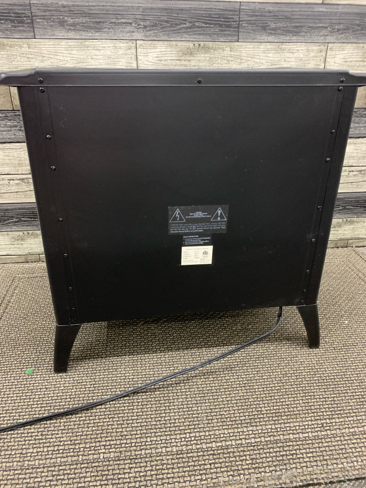 DOUBLE DOOR ELECTRIC FIREPLACE.