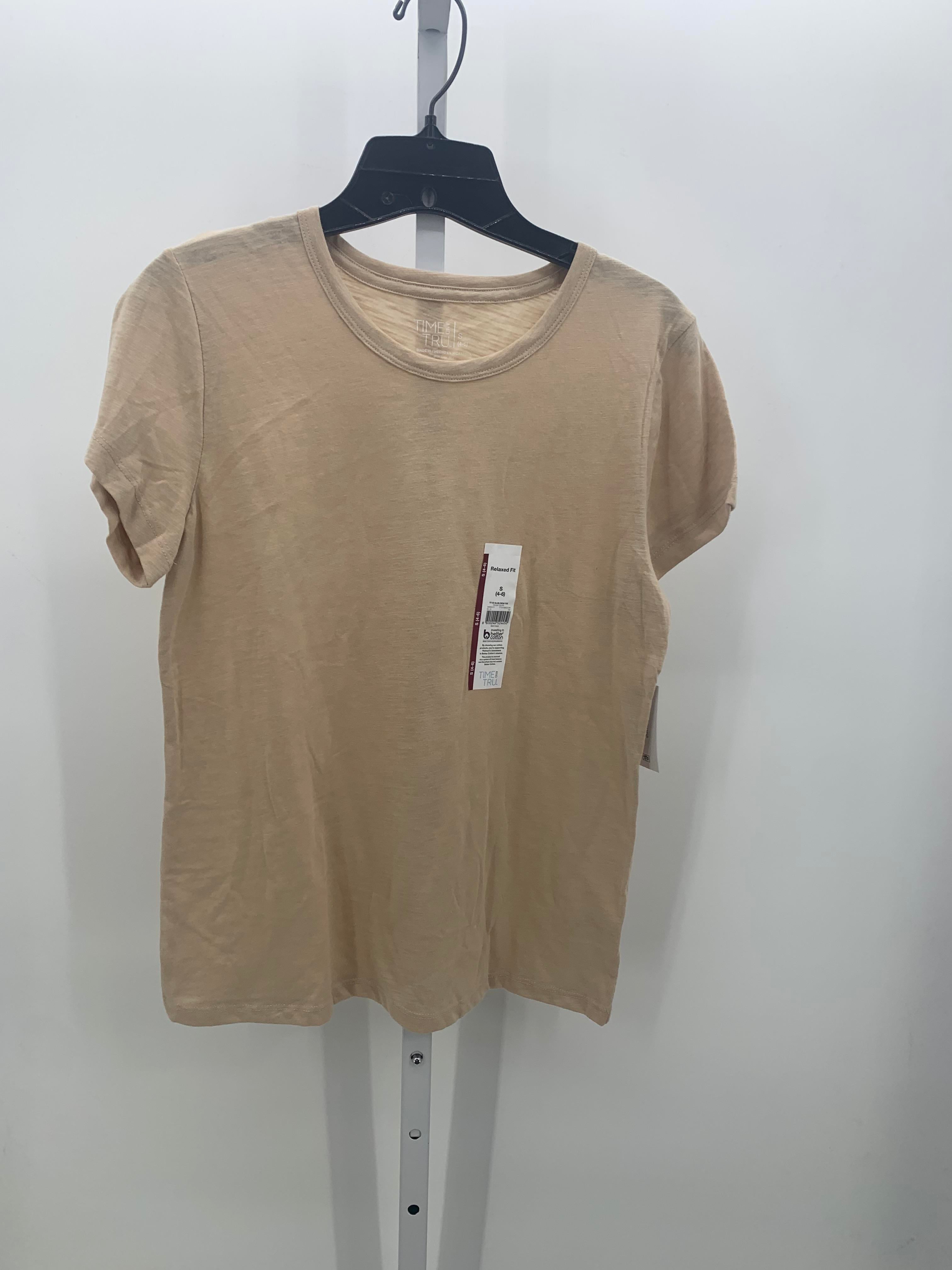 Time and Tru Size Small Misses Short Sleeve Shirt