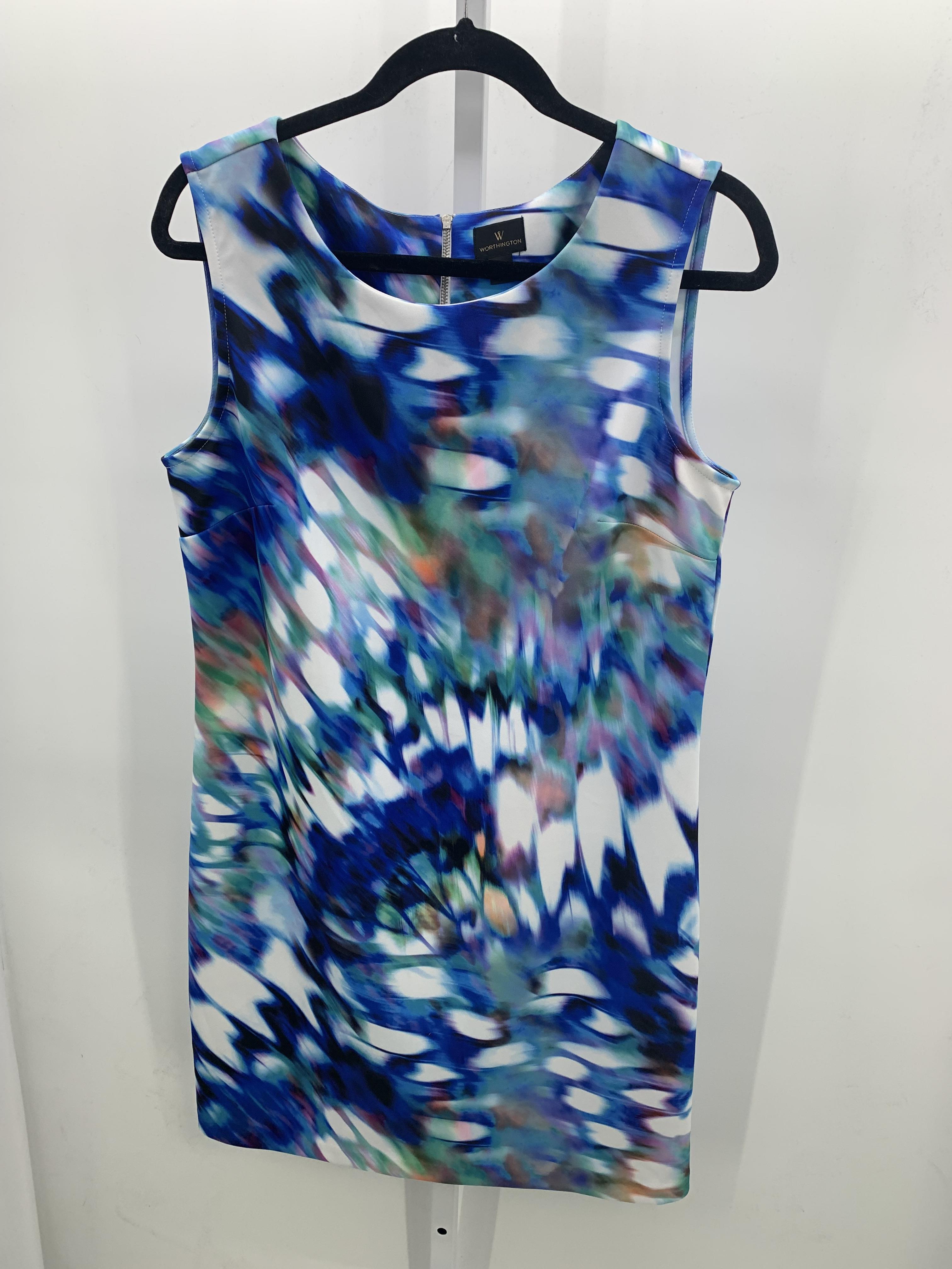 Worthington Size Large Misses Sleeveless Dress