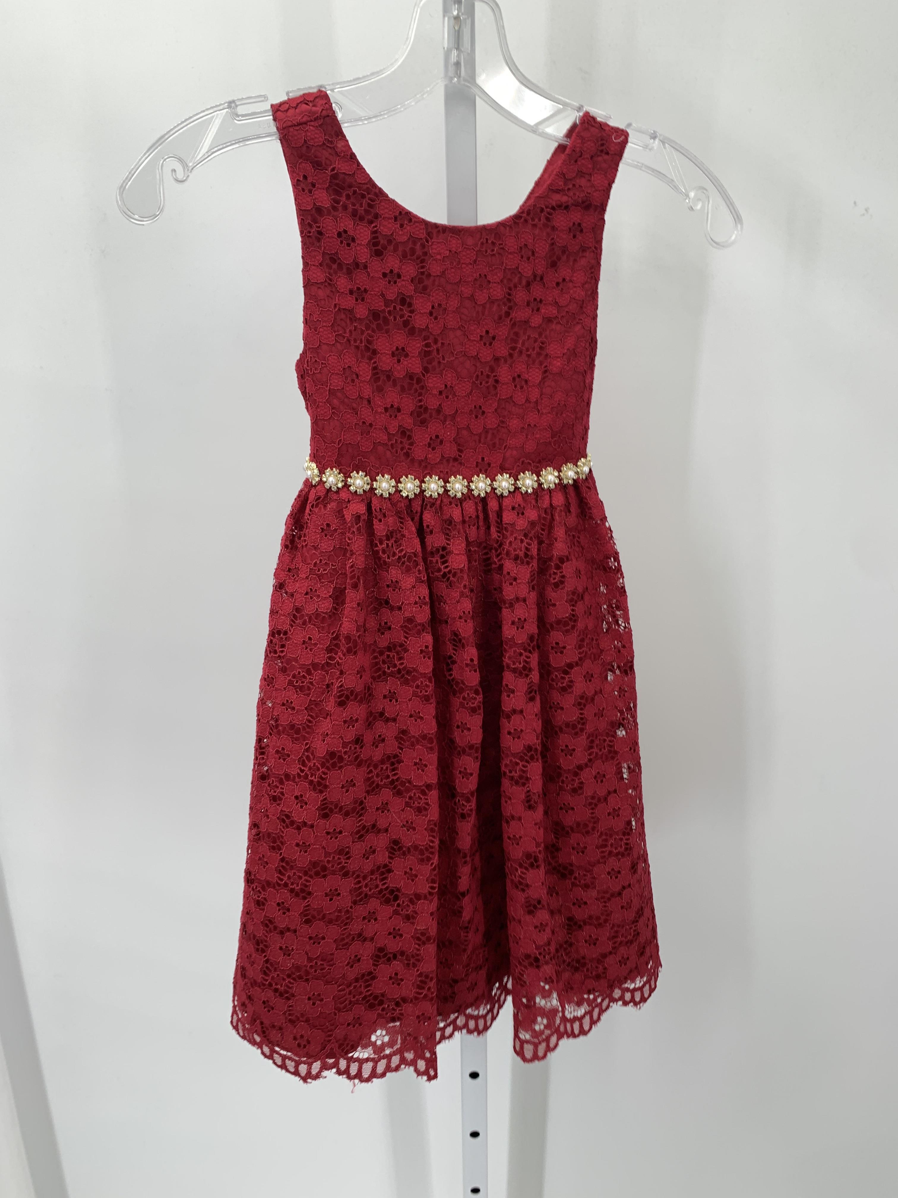 American Princess Size 6 Girls Sleeveless Dress