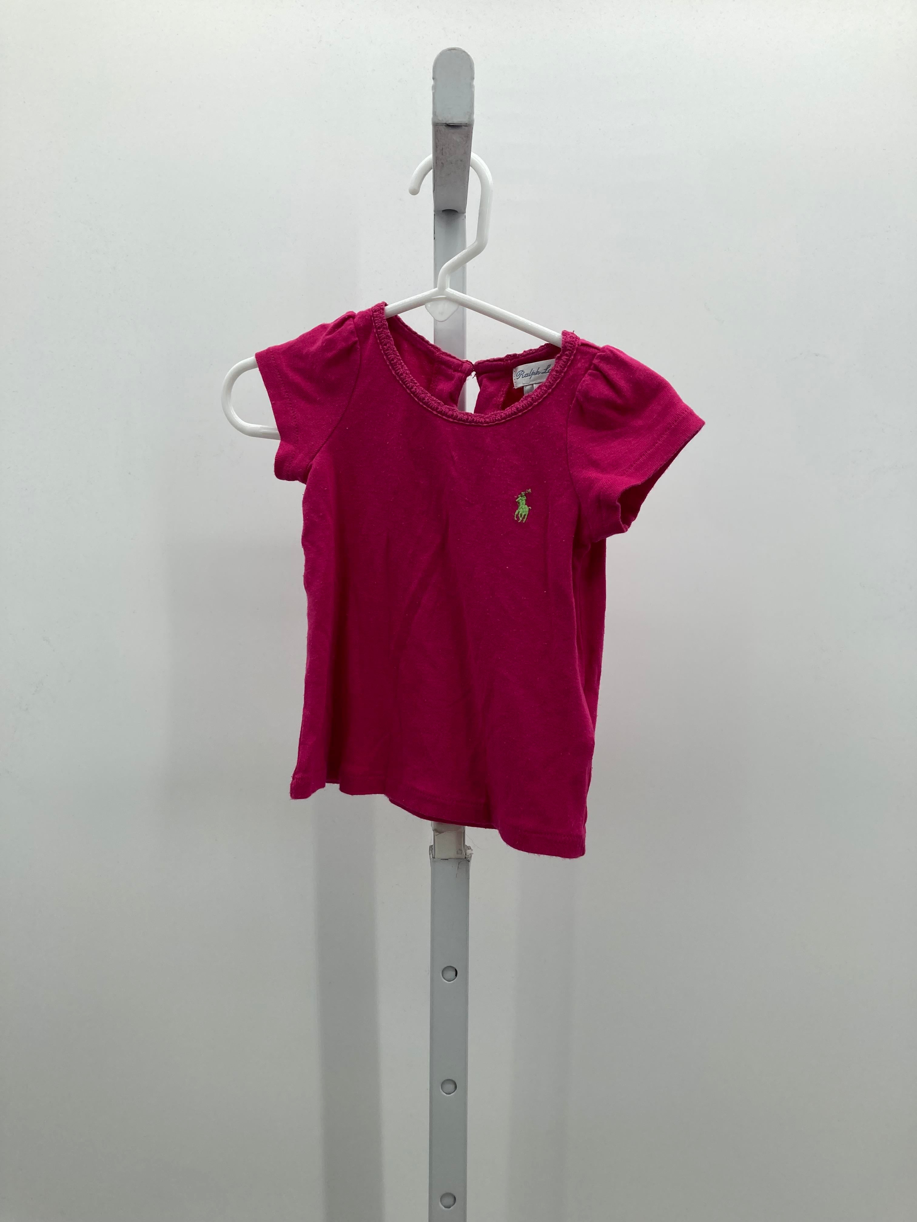 Ralph Lauren Size 9 Months Girls Short Sleeve Shirt