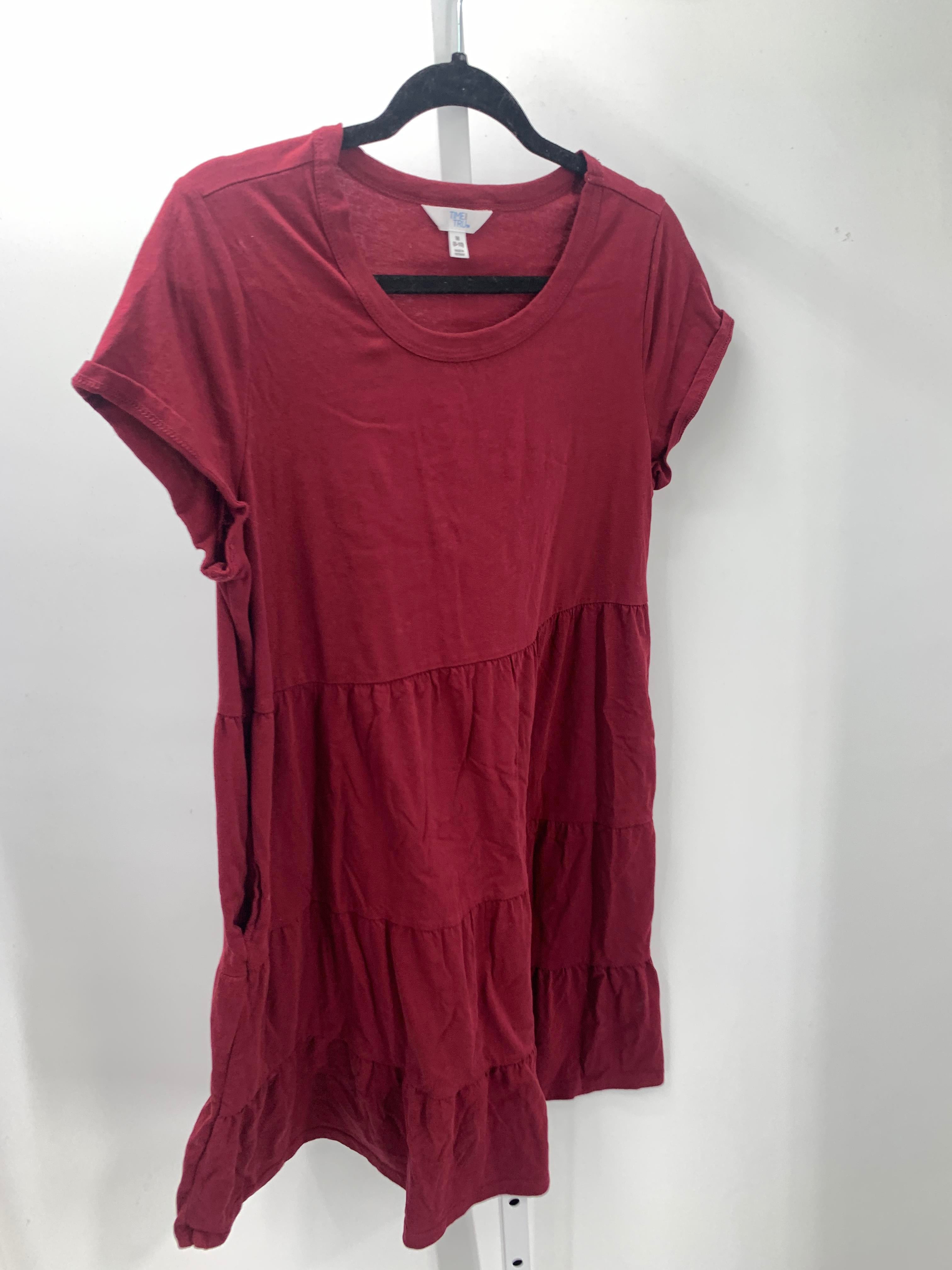 Time and Tru Size Medium Misses Short Sleeve Dress