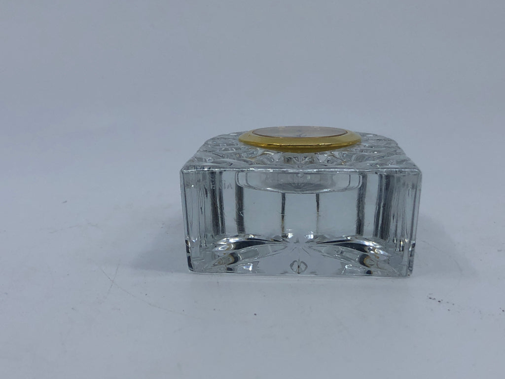 MINI CRYSTAL DESK CLOCK.