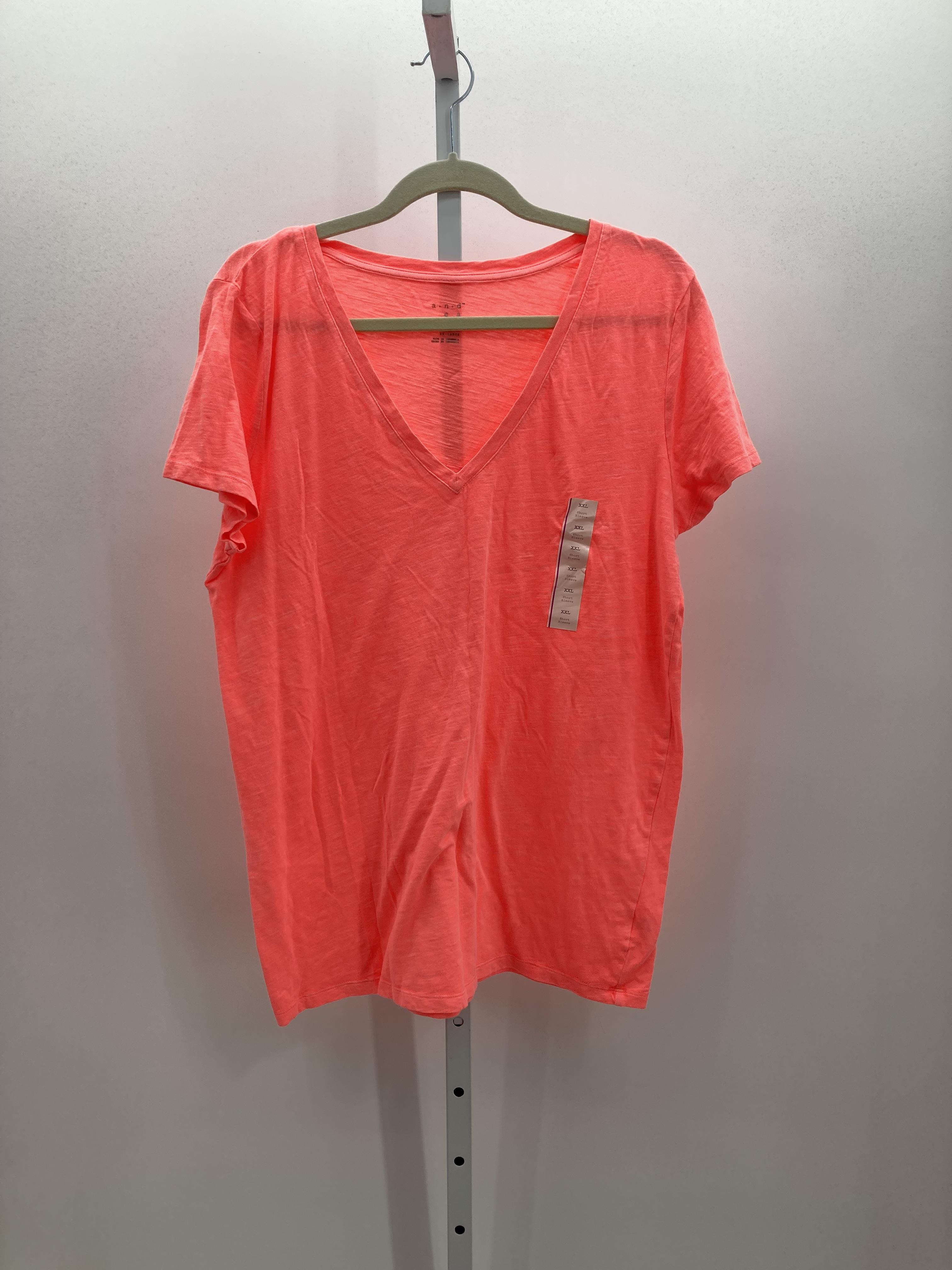 A New Day Size XXL Misses Short Sleeve Shirt