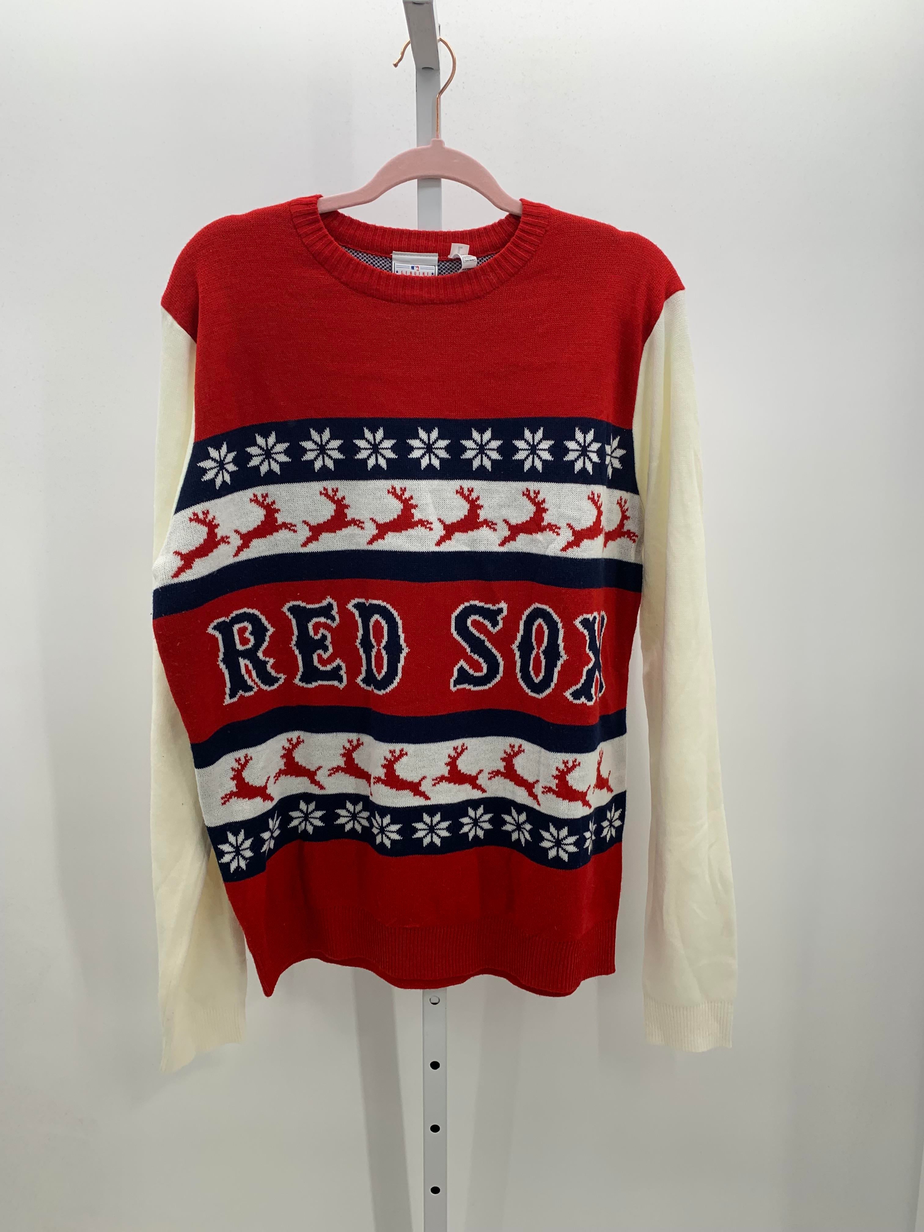 LONG SLV SWEATER RED SOX