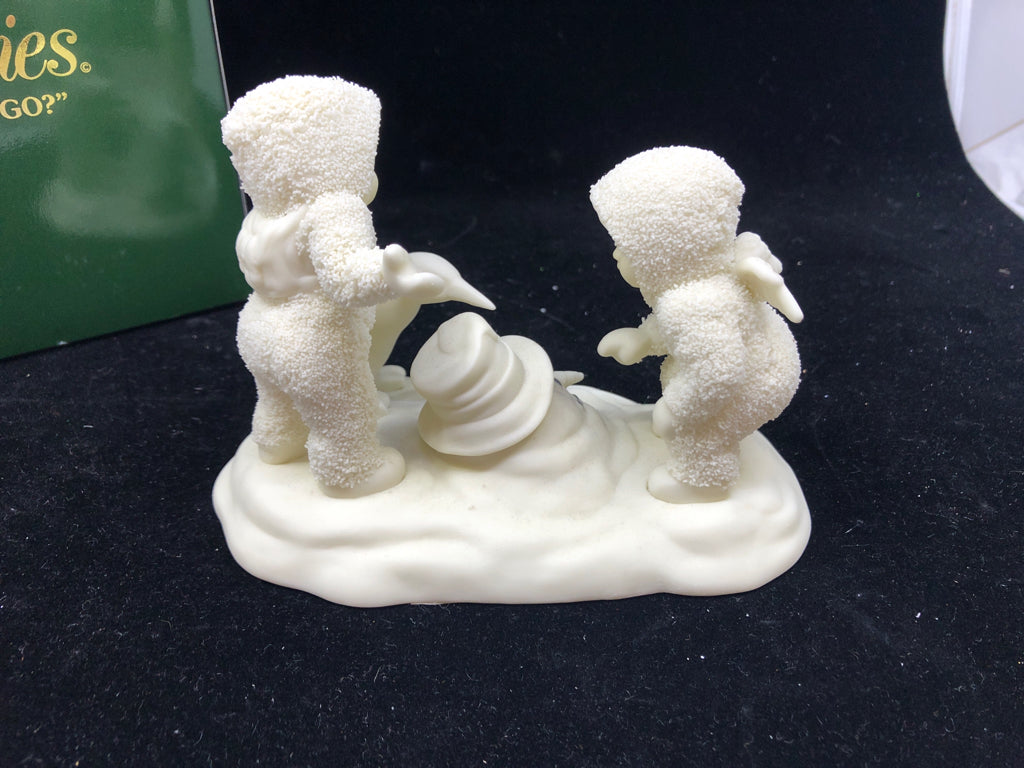 WHERE DID HE GO SNOWBABIES.
