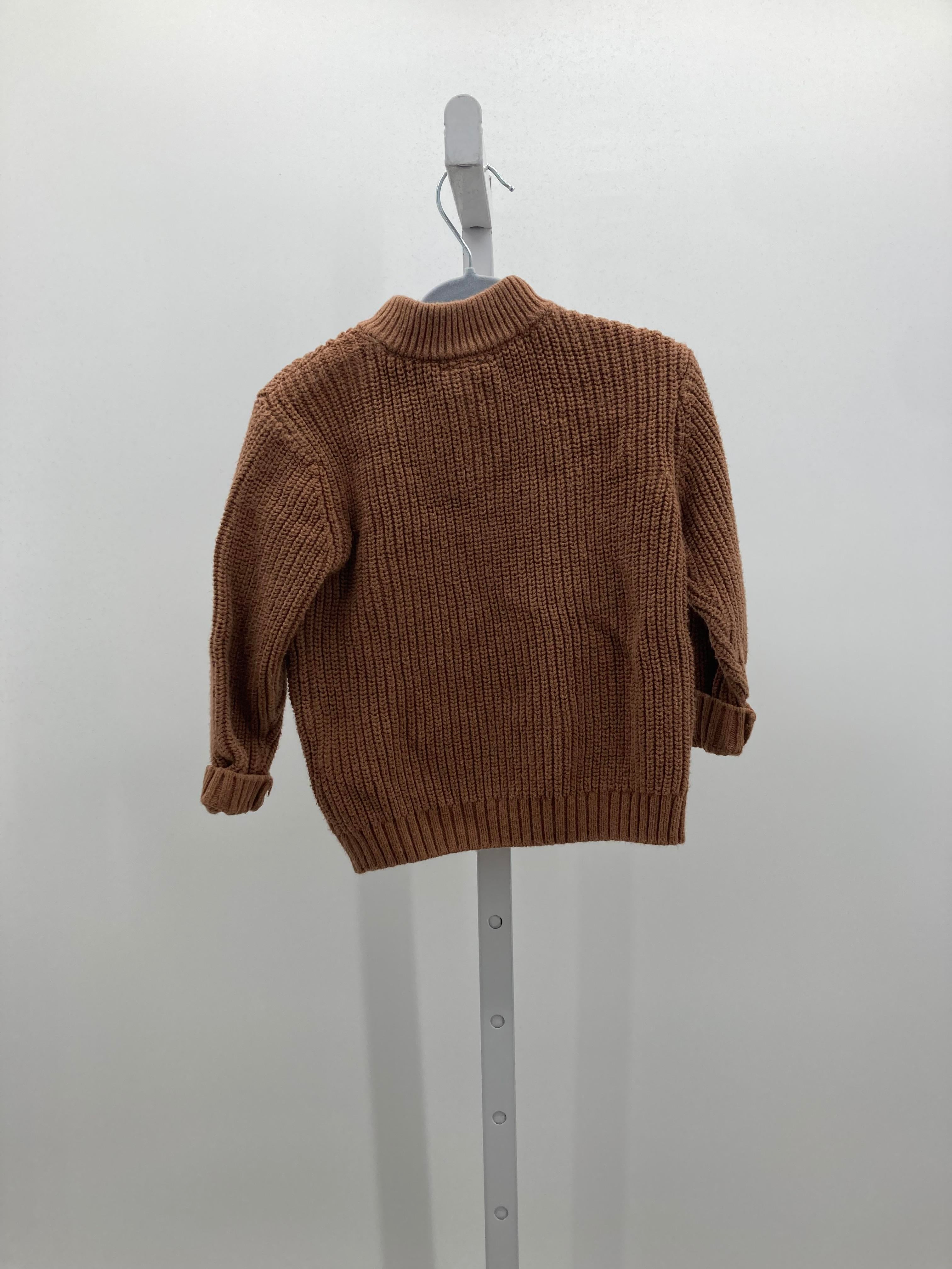 PARTIAL ZIP RIBBED