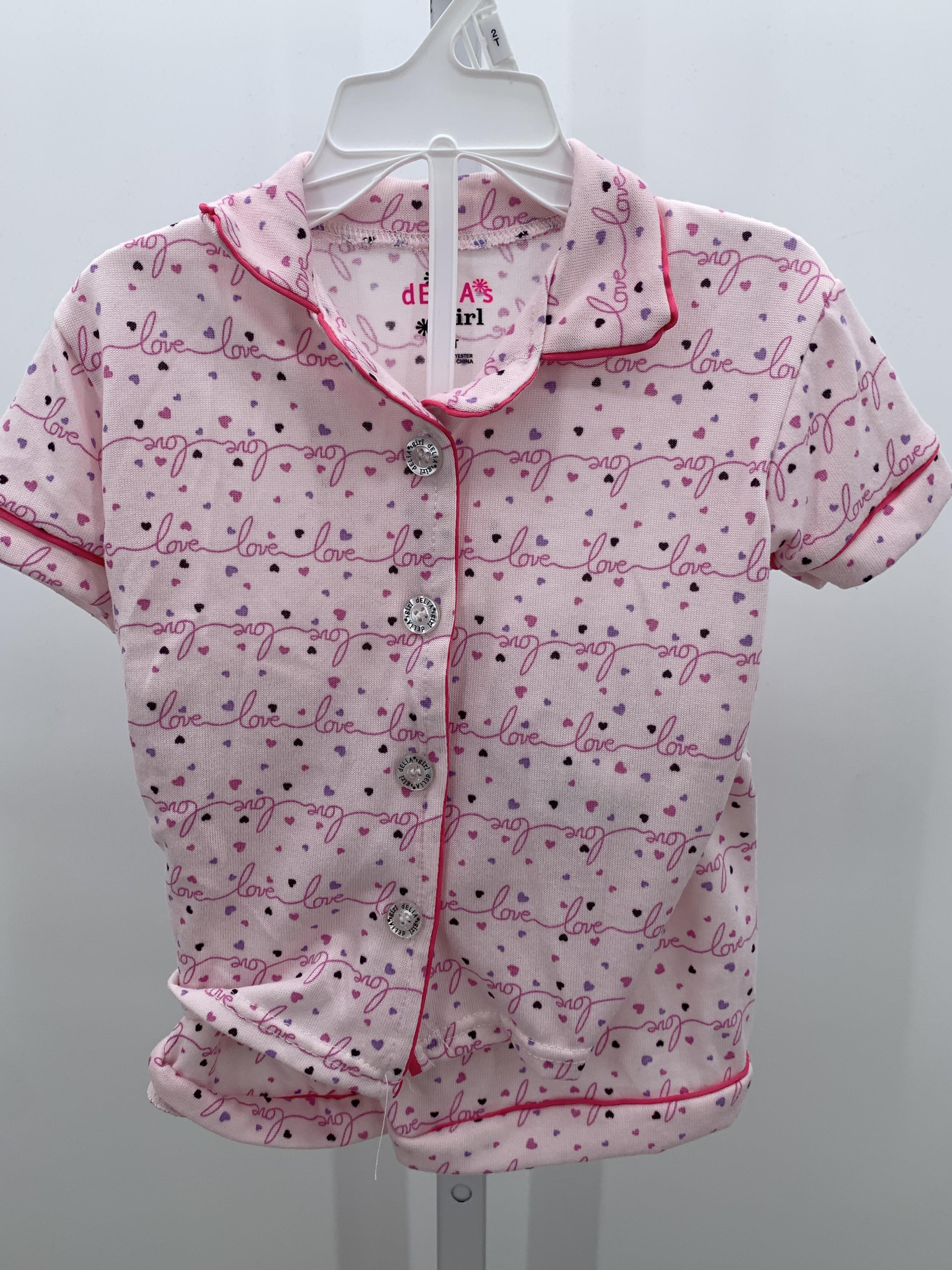 Delia's Size 4T Girls Pajamas