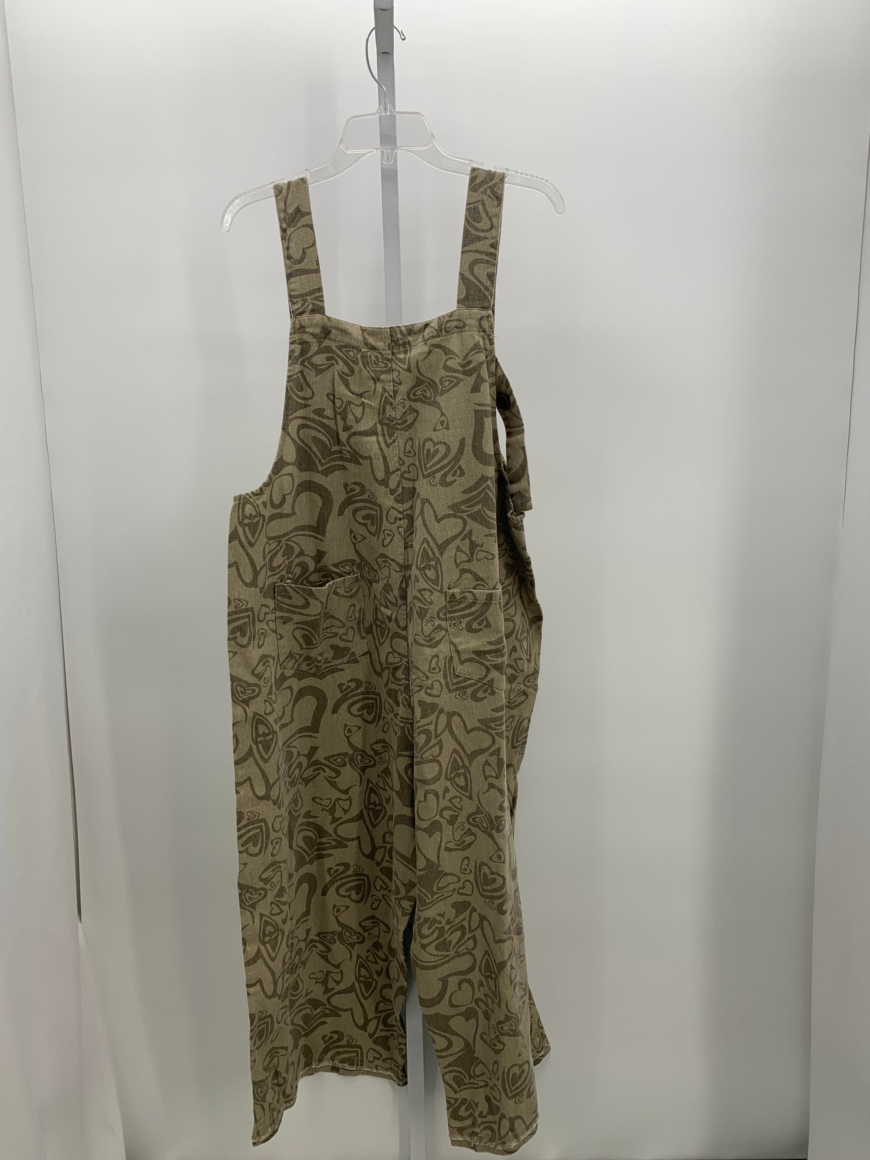 Easel Size Medium Misses Overalls