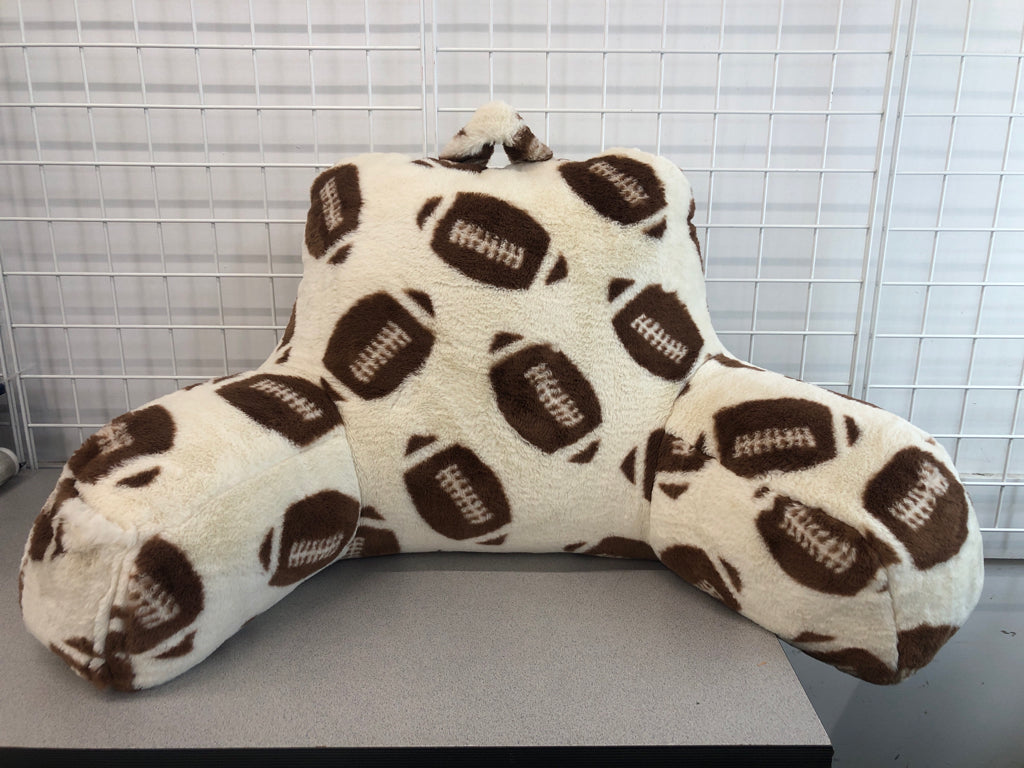 LG FOOTBALL THEMED PILLOW.