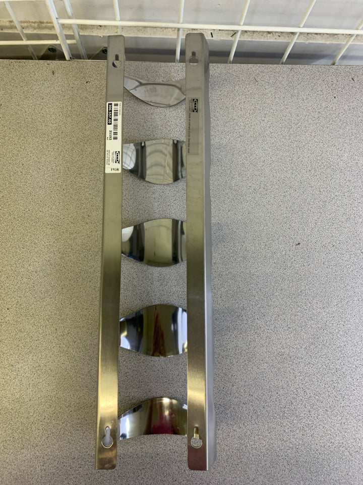 IKEA STAINLESS STEEL WALL MOUNT.